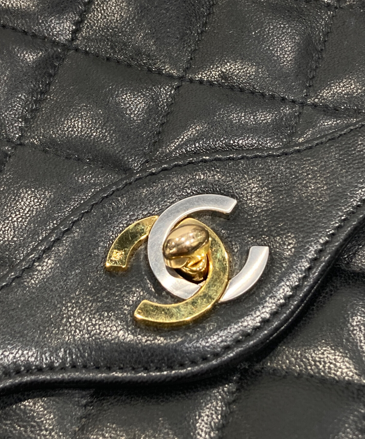 中古・古着通販】CHANEL (シャネル) マトラッセWフラップ ショルダー