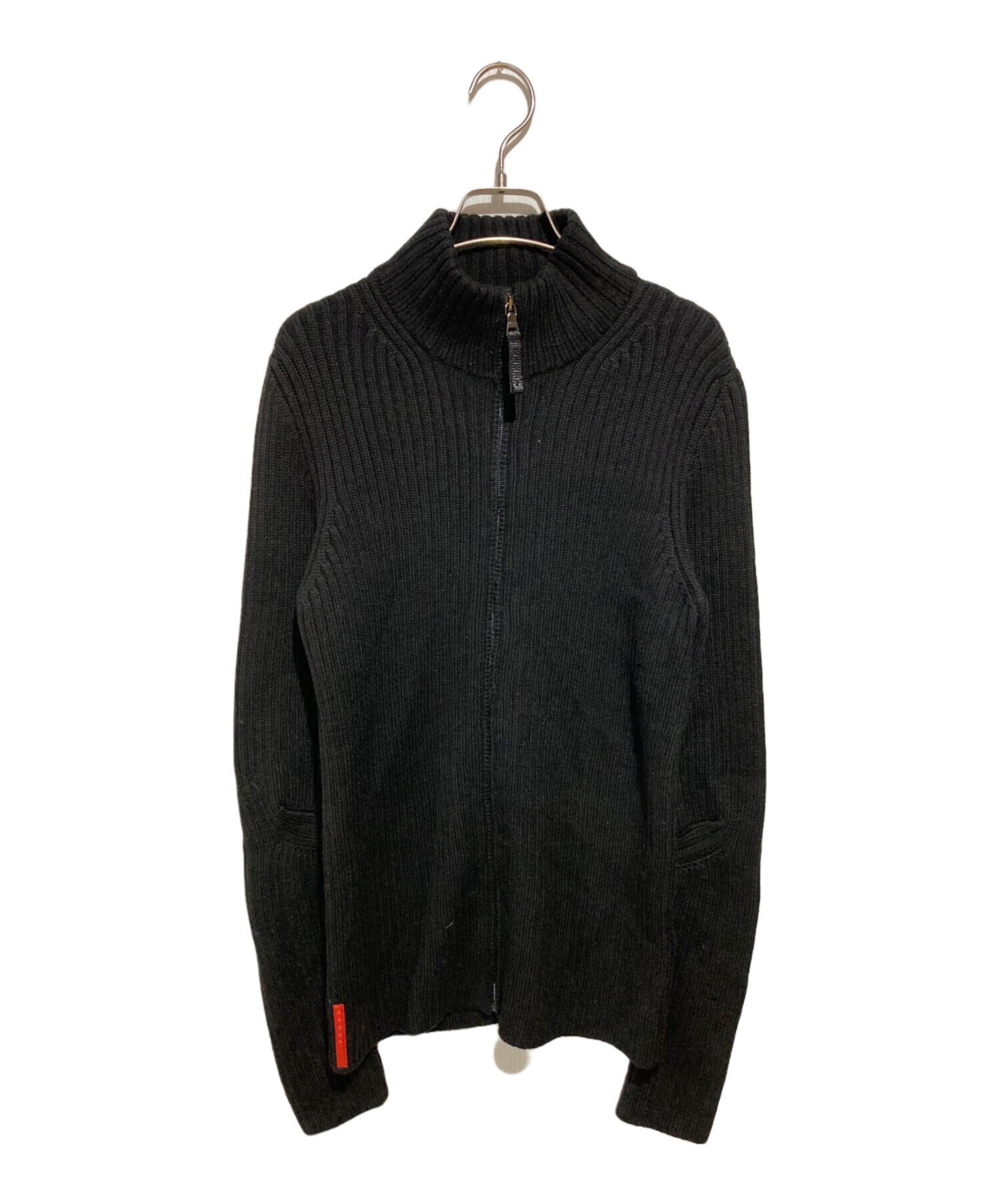 PRADA sports ブラックニット 中古・古着通販】PRADA SPORTS (プラダスポーツ) ニットキャップ