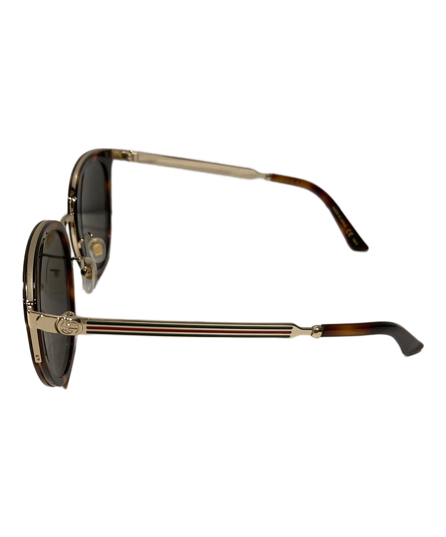 中古・古着通販】GUCCI (グッチ) サングラス ブラウン サイズ:SIZE 56