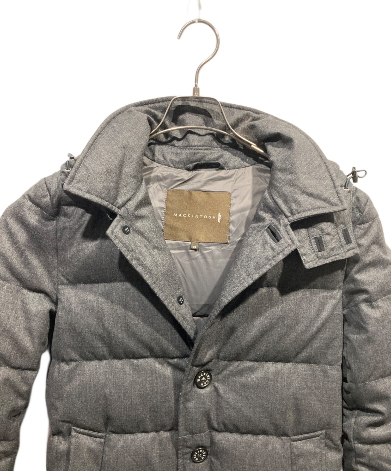 中古・古着通販】MACKINTOSH (マッキントッシュ) ダウンコート グレー