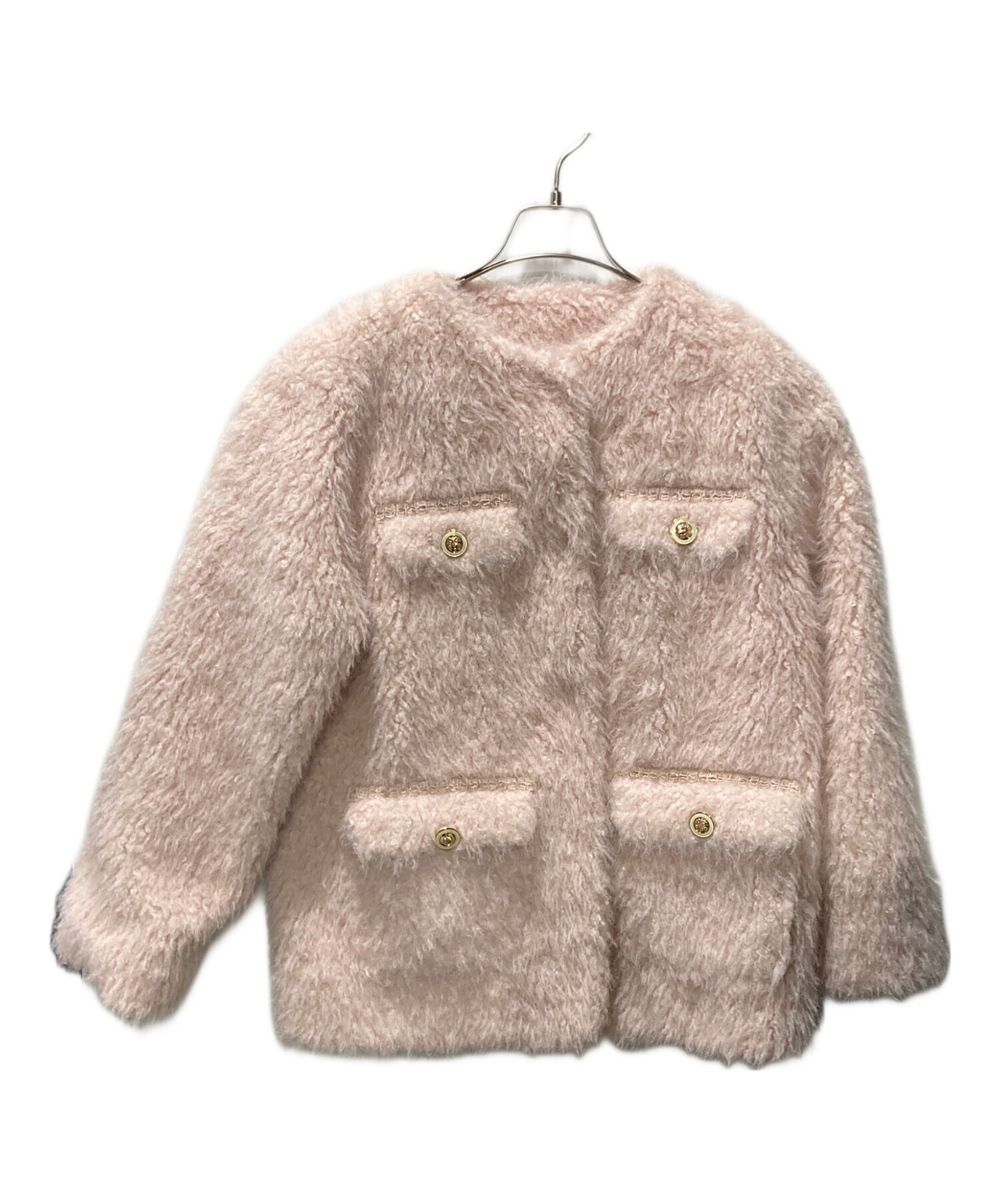 中古・古着通販】HER LIP TO (ハーリップトゥ) Royal Faux Fur Coat