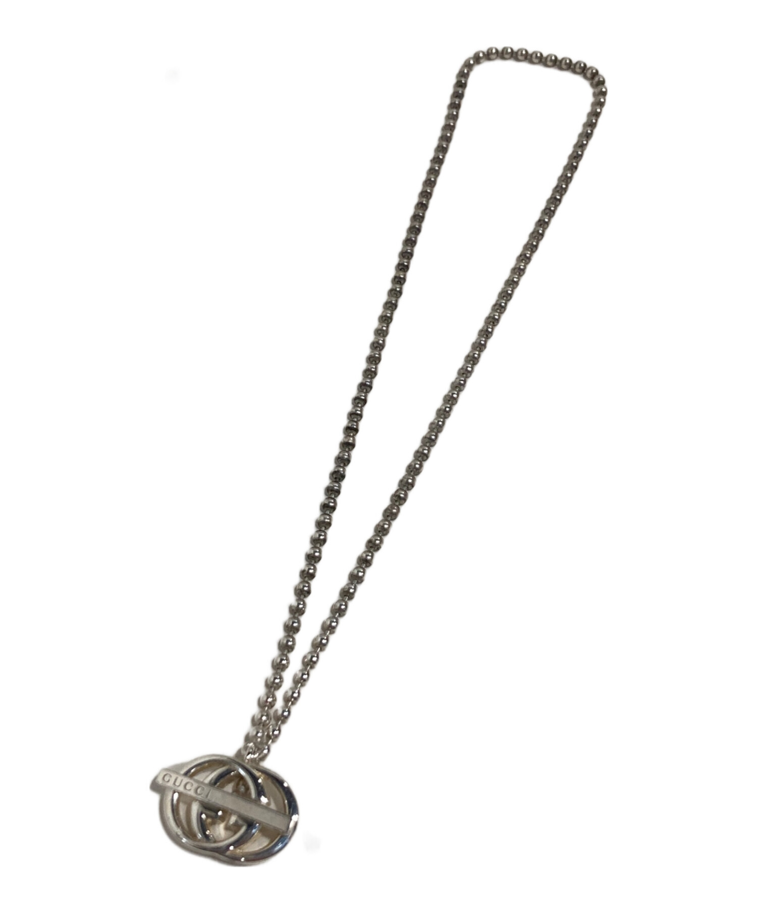 中古・古着通販】GUCCI (グッチ) Gロゴ モチーフ ペンダント 