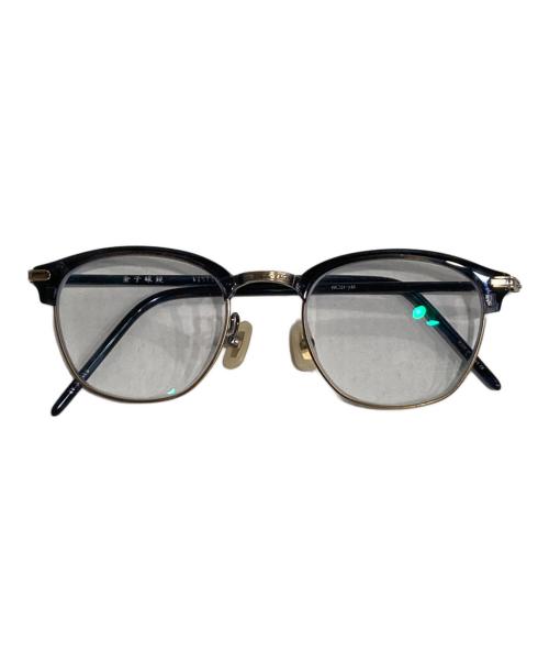 中古・古着通販】金子眼鏡 (カネコガンキョウ) アイウェア ネイビー