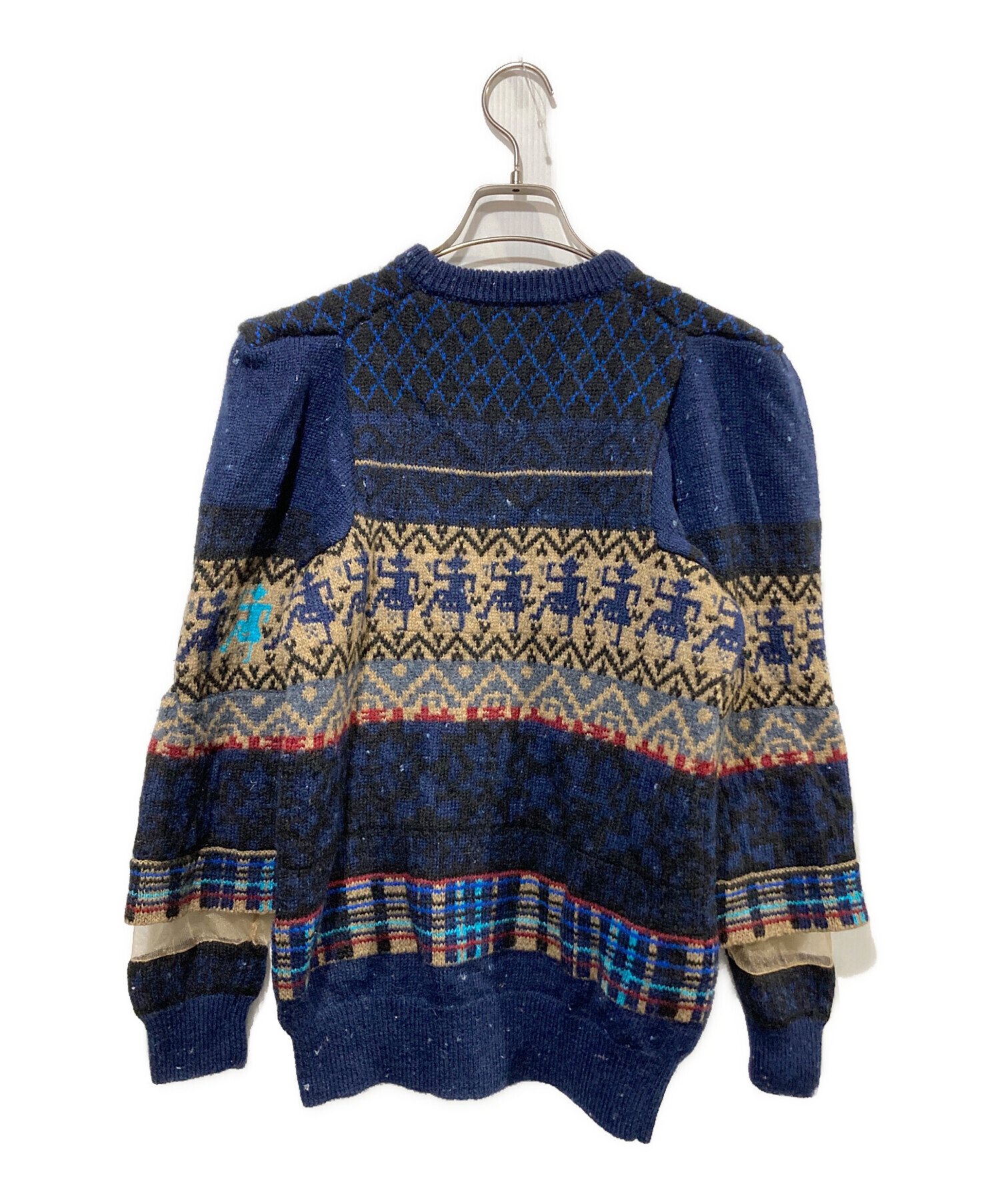 中古・古着通販】TOGA PULLA (トーガ プルラ) ジャガードニットプル