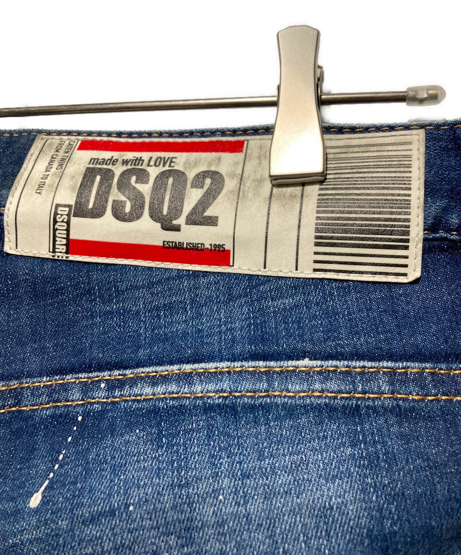 【値下げ】DSQUARED2 デニム SAILOR JEAN メンズ 中古・古着通販】DSQUARED2 (ディースクエアード) Dark Wash Sailor