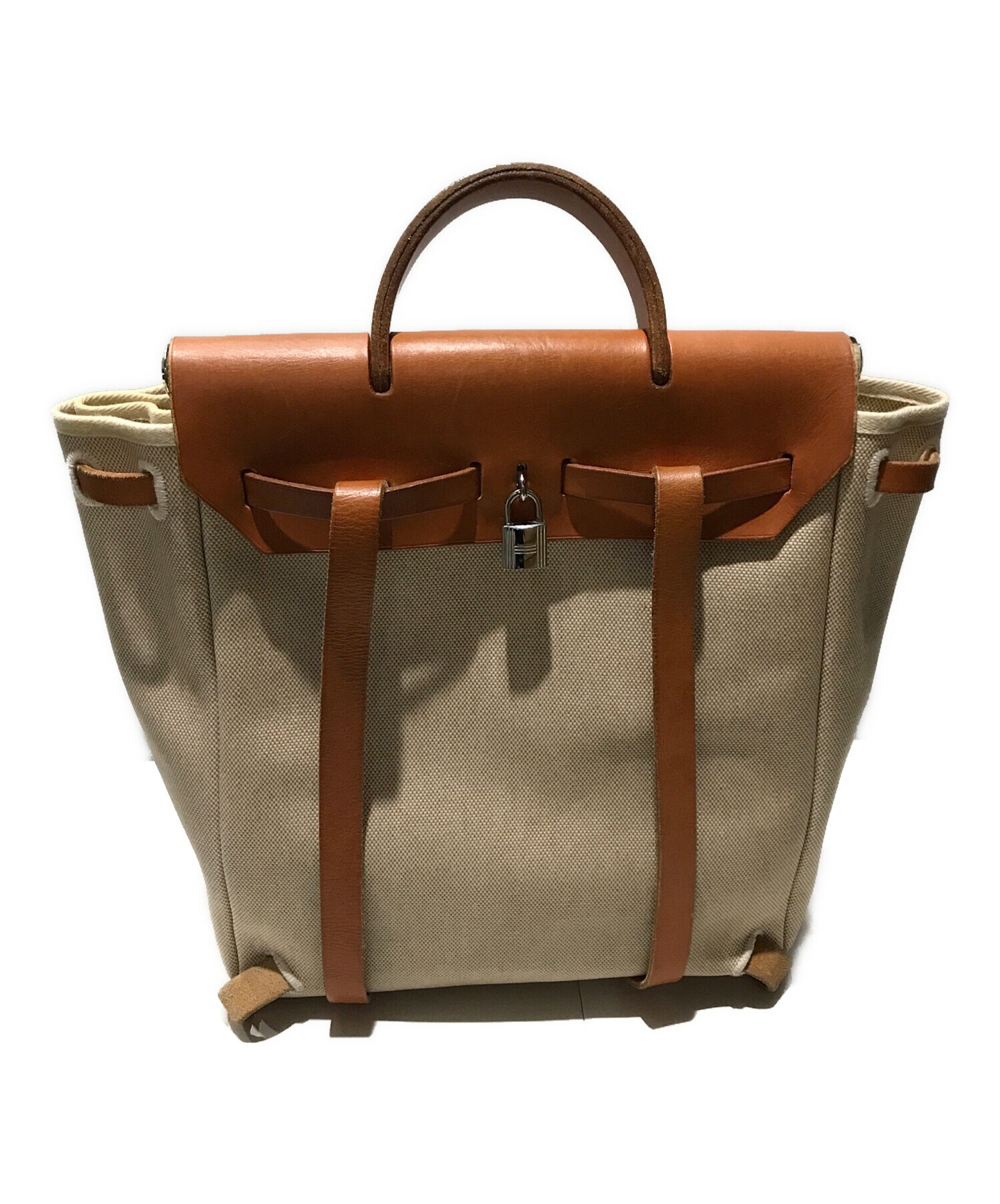 中古・古着通販】HERMES (エルメス) エールバッグアド ブラウン 