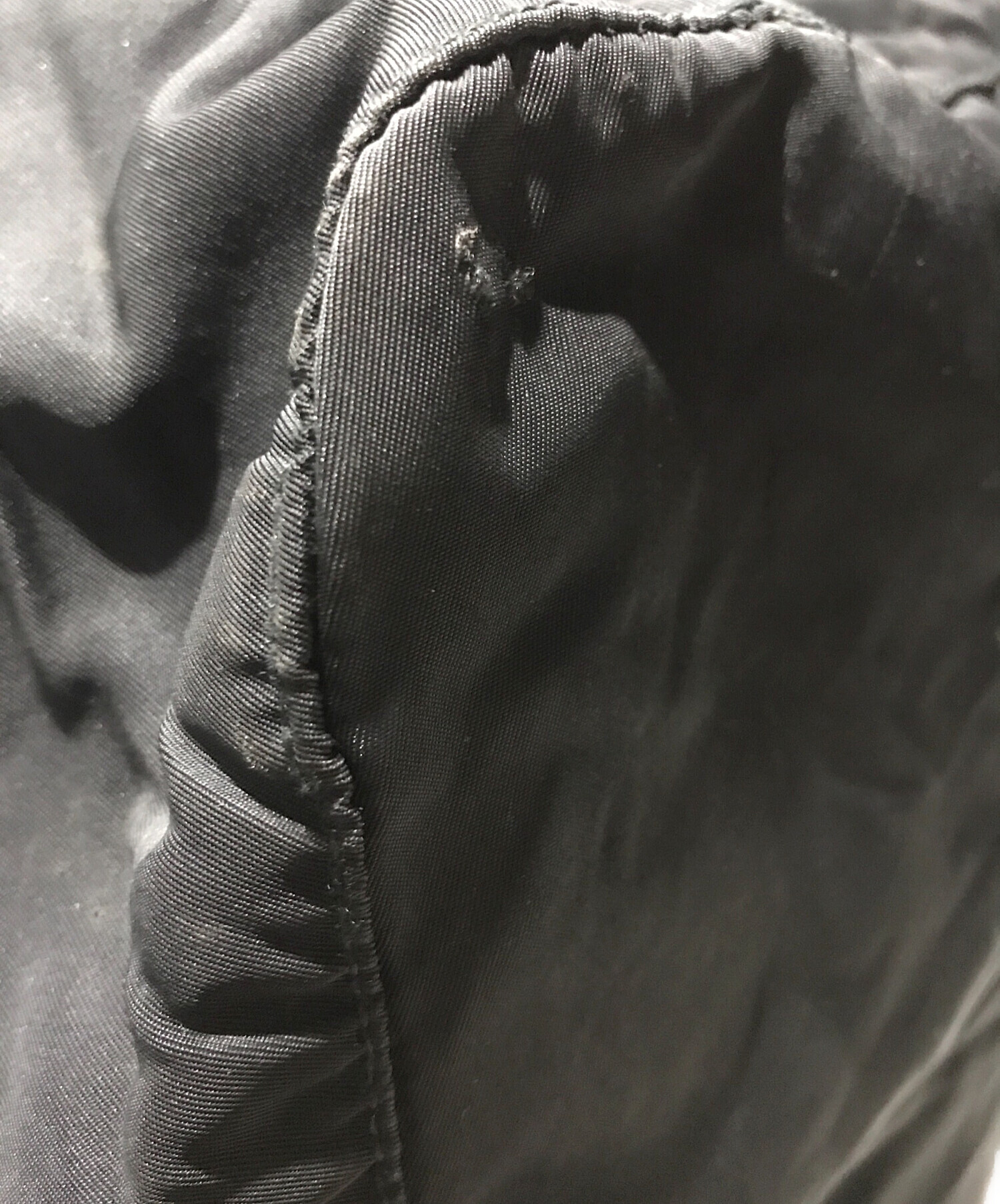 中古・古着通販】PRADA (プラダ) ナイロンボストンバッグ ブラック
