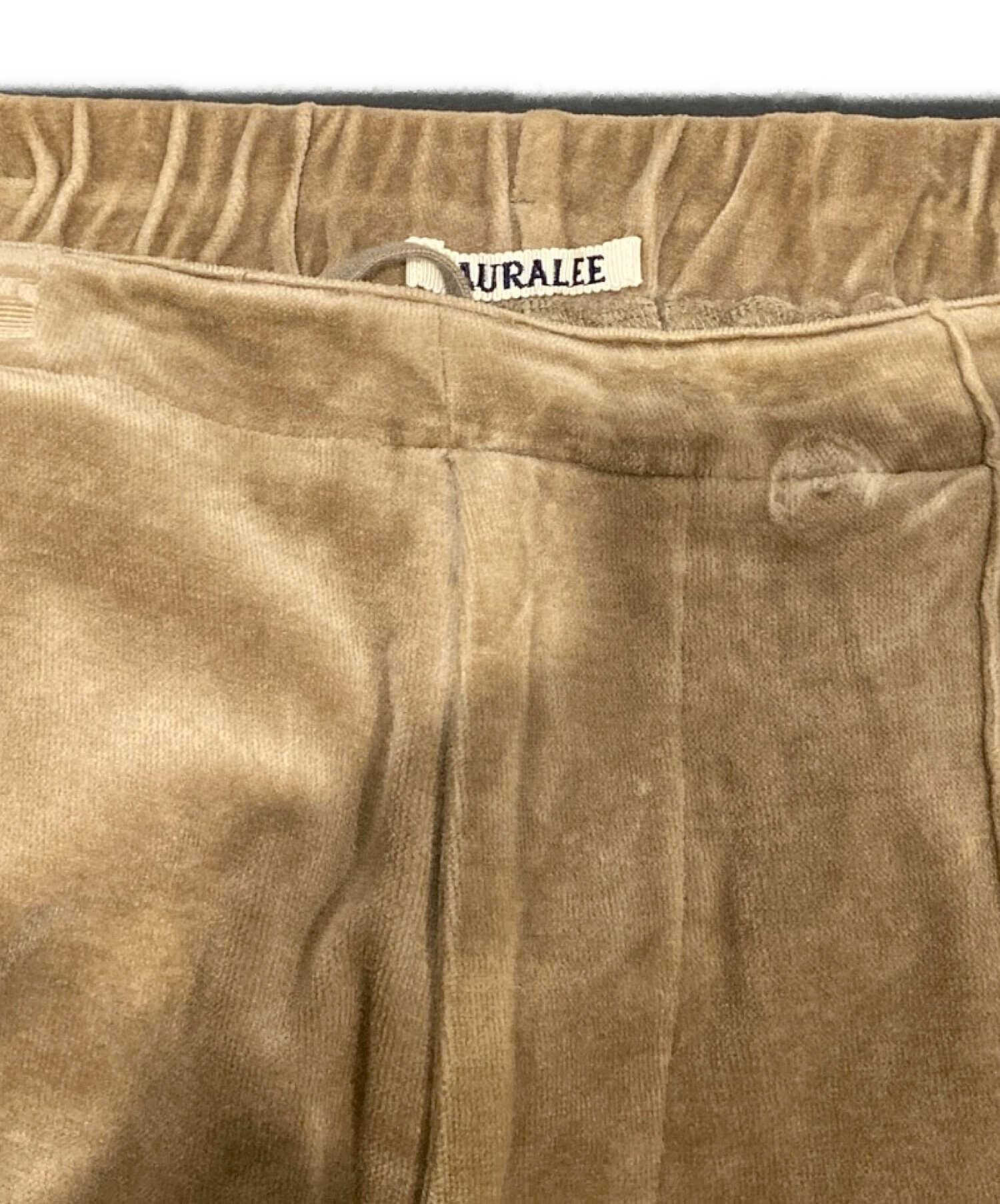 中古・古着通販】AURALEE (オーラリー) ORGANIC COTTON VELOUR PANTS