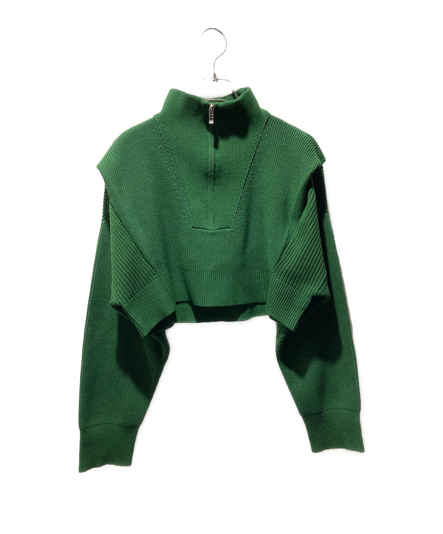 中古・古着通販】UN3D. (アンスリード) ジップネックショートニット