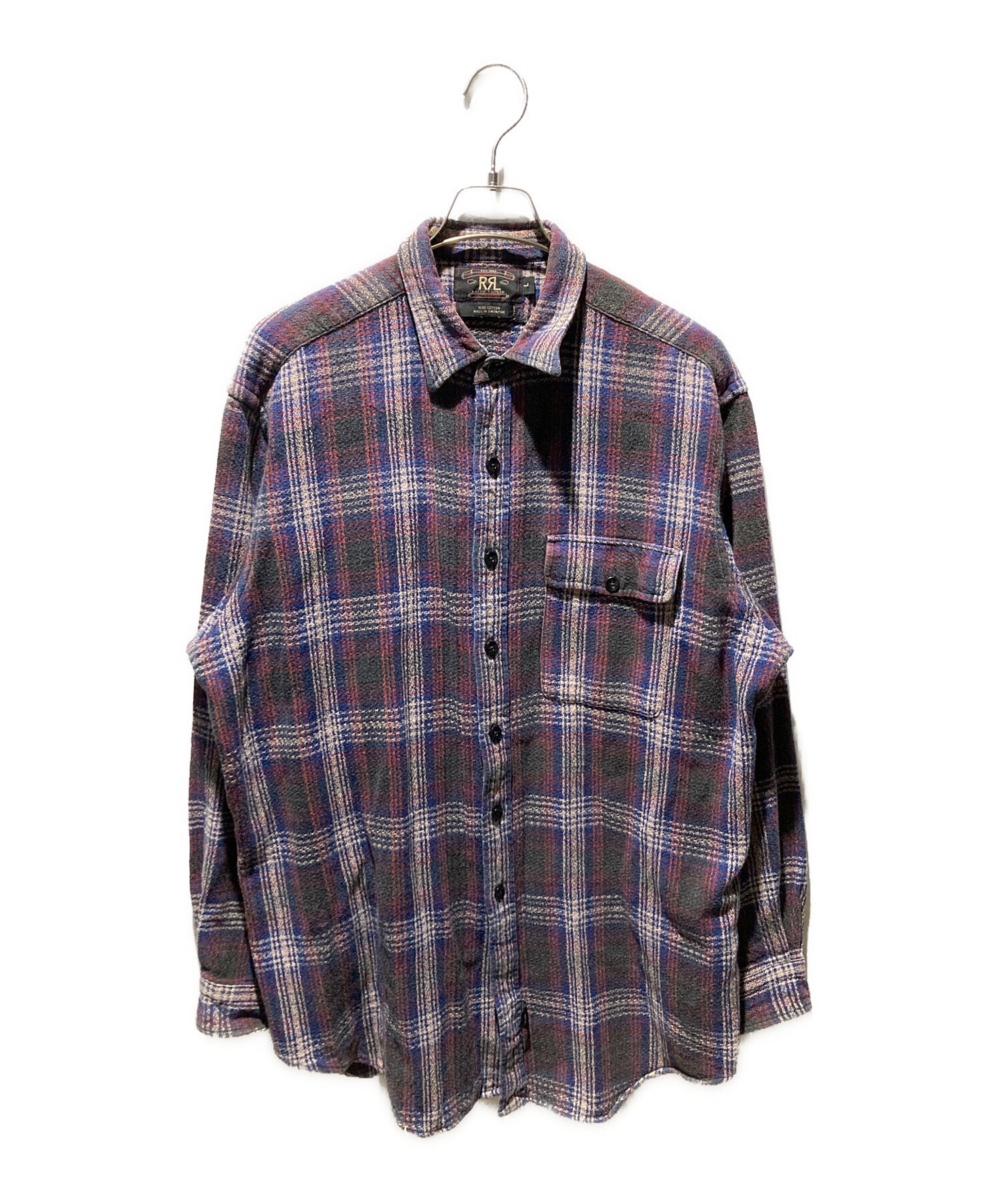 RRL シャドーチェック ネルシャツ ダブルアールエル シャツ RRL 