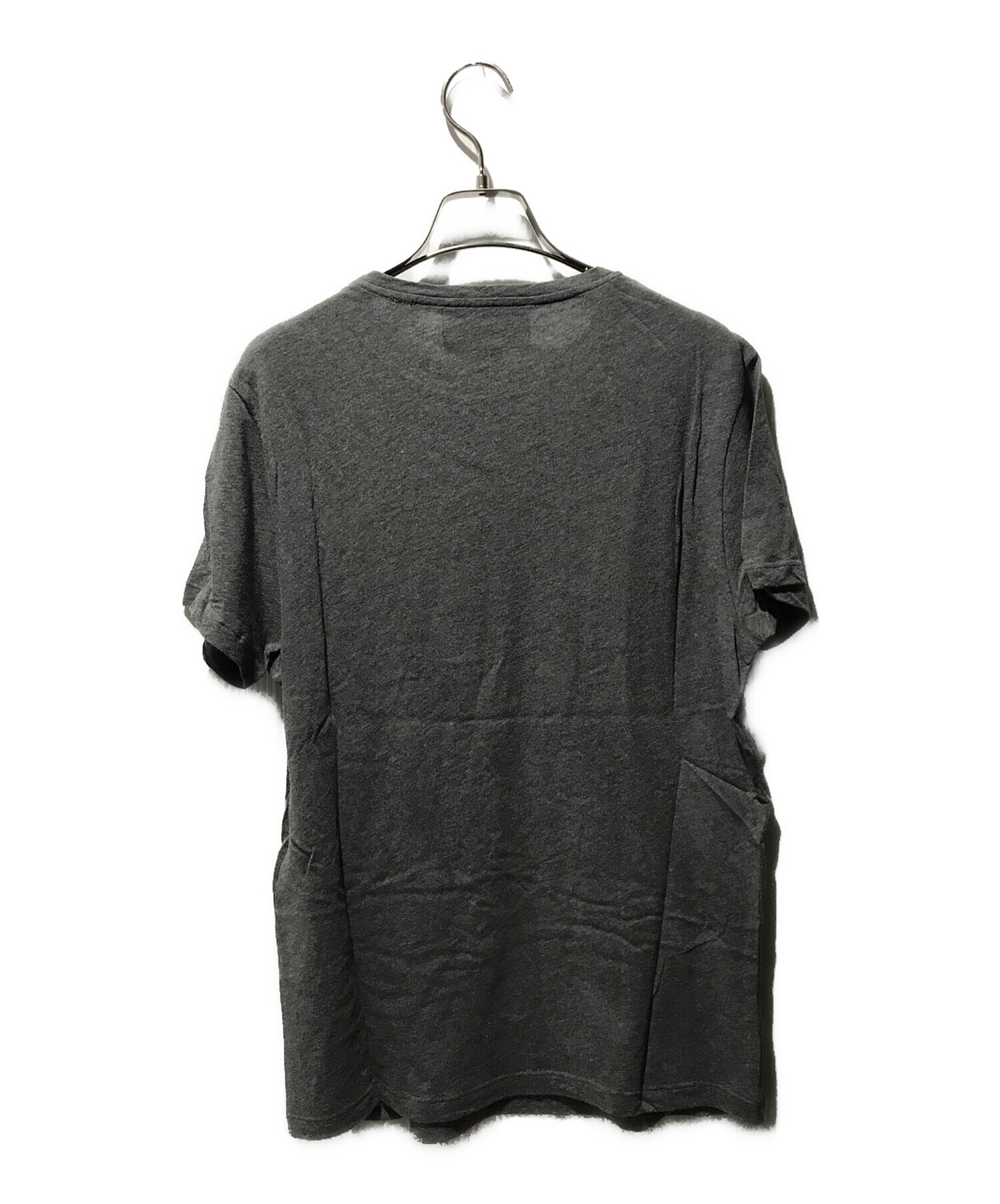 中古・古着通販】GUCCI (グッチ) ロゴTシャツ グレー サイズ:S 