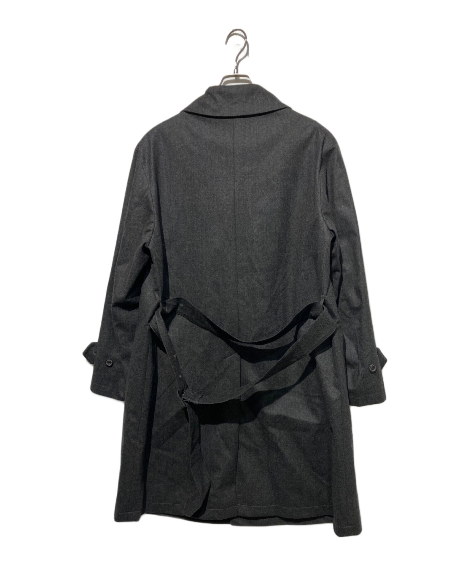 【マッキントッシュ】ミドルグレーのステンカラーコート 中古・古着通販】MACKINTOSH (マッキントッシュ) ウールステンカラー