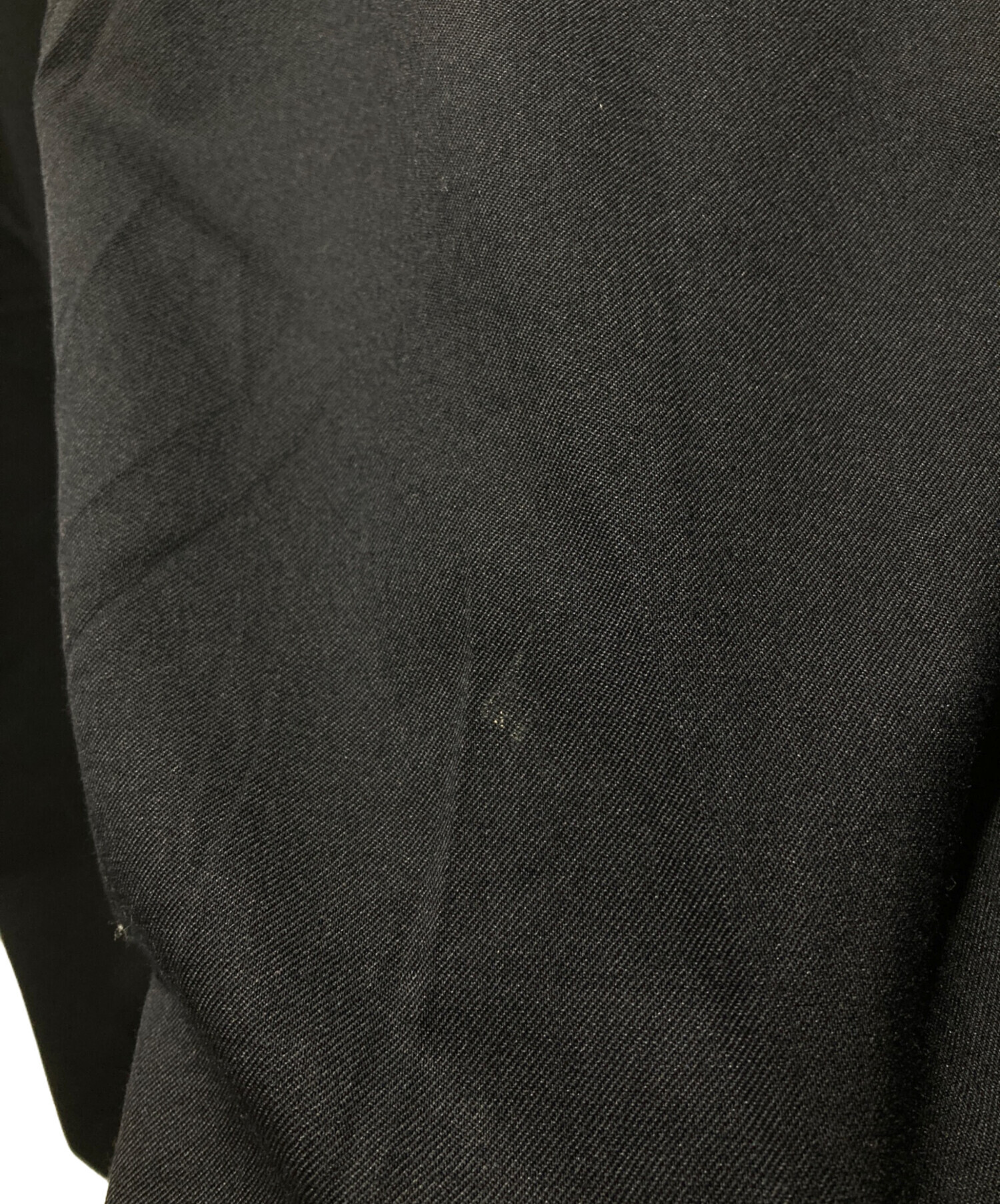 中古・古着通販】BROCHURE (ブローシュアー) WOOL EASY PANTS ネイビー