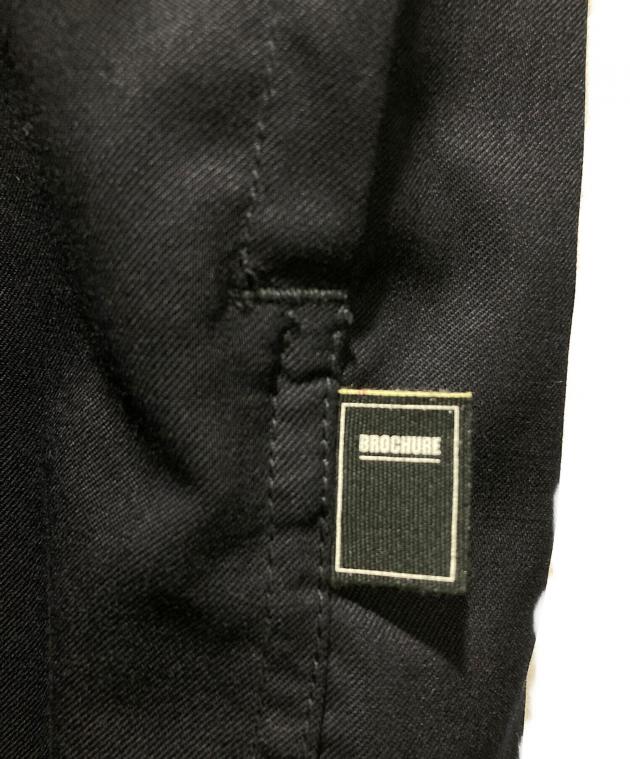 中古・古着通販】BROCHURE (ブローシュアー) WOOL EASY PANTS ネイビー
