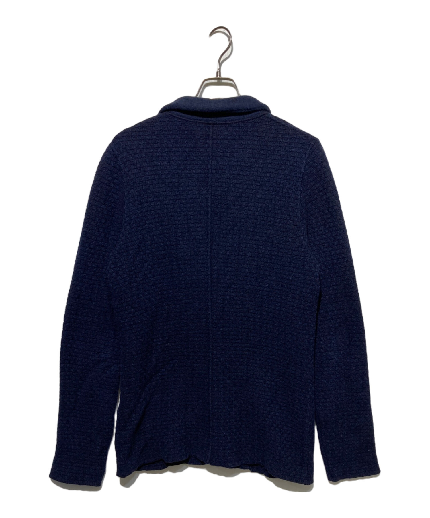 中古・古着通販】LARDINI (ラルディーニ) ニットジャケット ネイビー