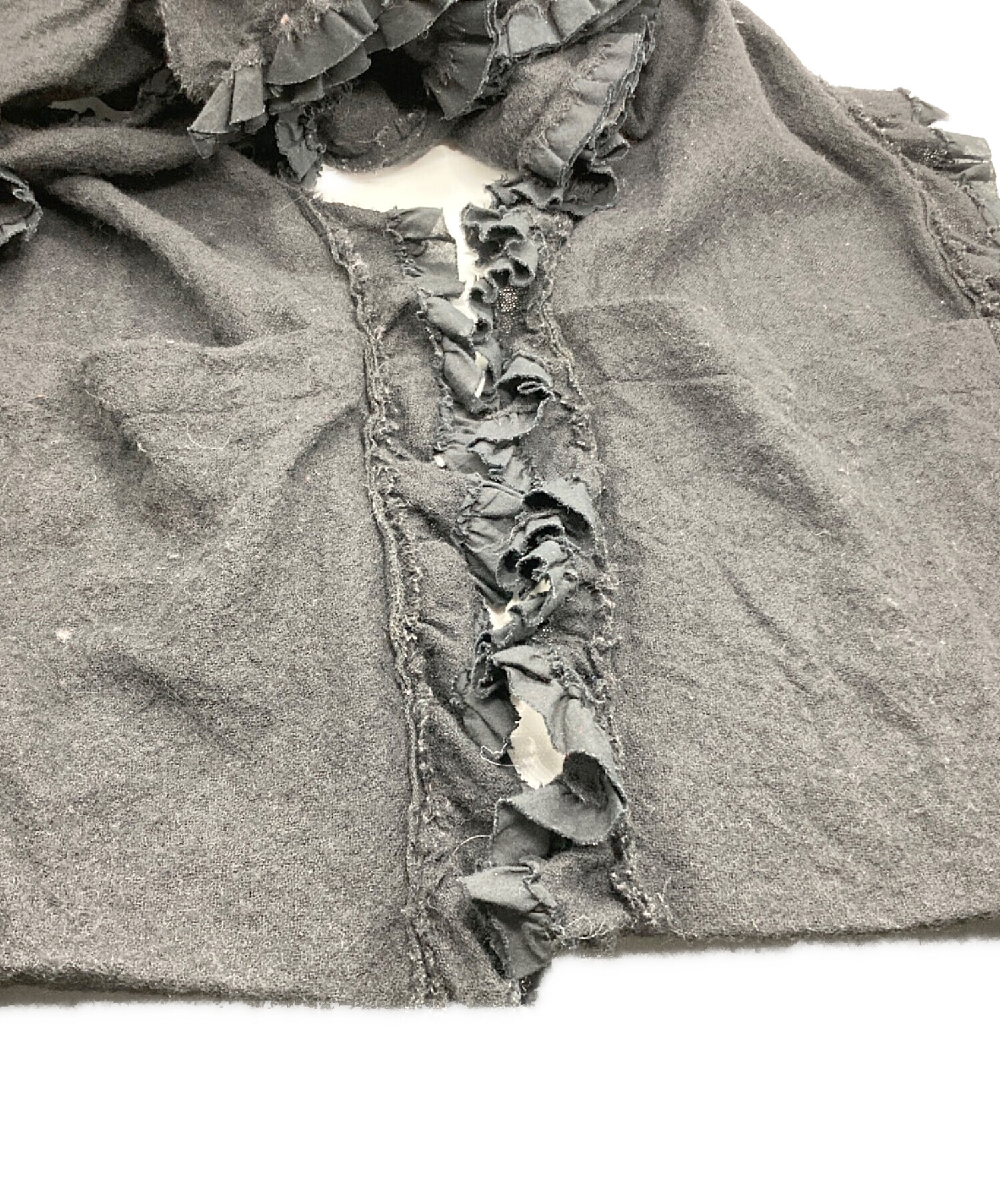 コムデギャルソン　フリルマフラー　COMME des GARCONS 中古・古着通販】tricot COMME des GARCONS (トリココムデギャルソン