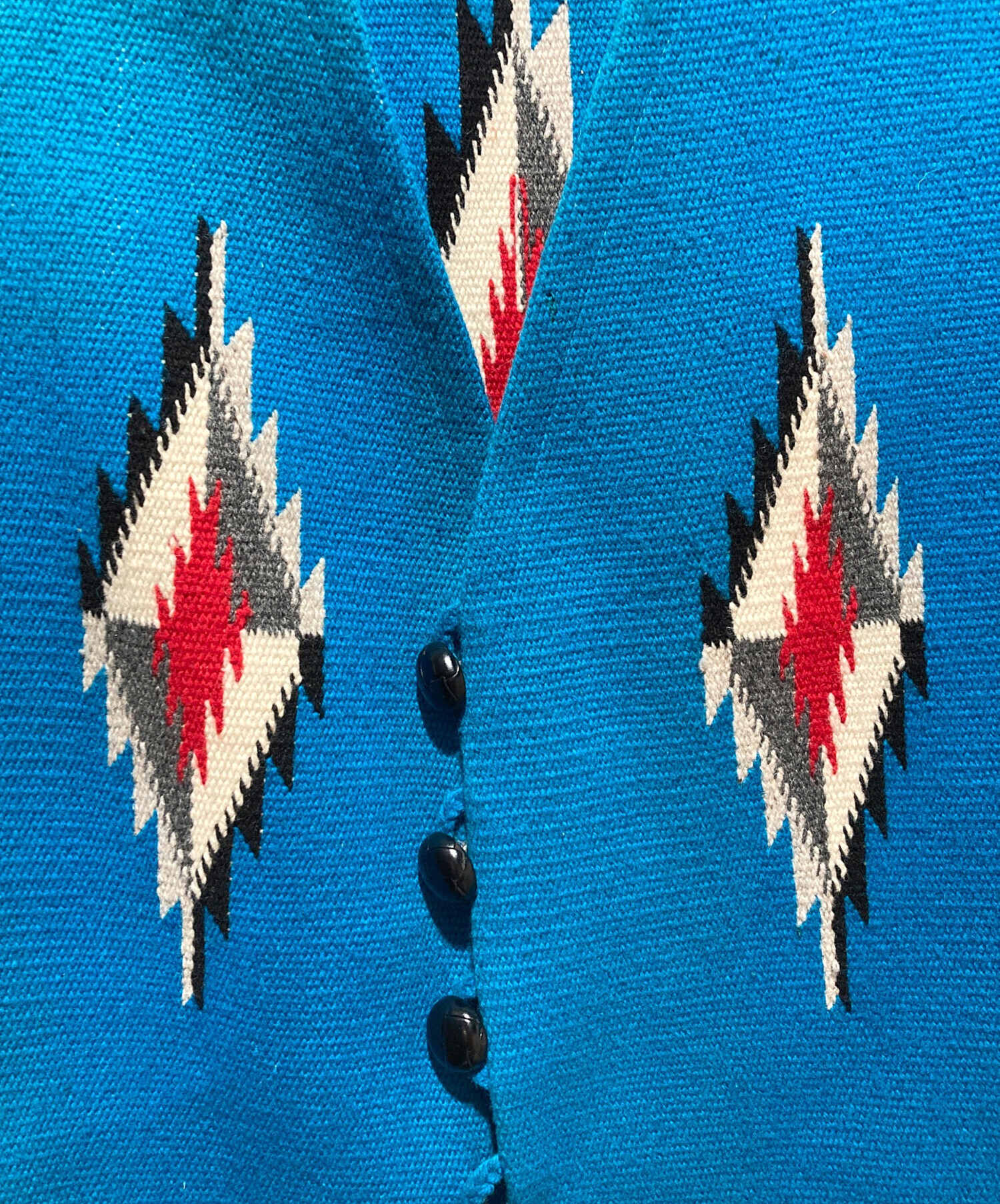 中古・古着通販】ORTEGA's (オルテガ) チマヨベスト スカイブルー