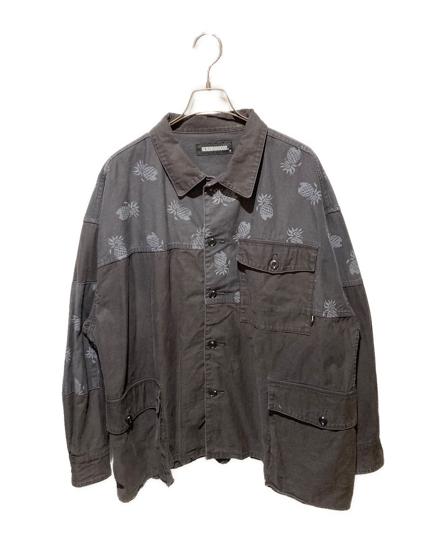 中古・古着通販】NEIGHBORHOOD (ネイバーフッド) ワークシャツ 中古・古着通販】NEIGHBORHOOD (ネイバーフッド) ワークシャツ