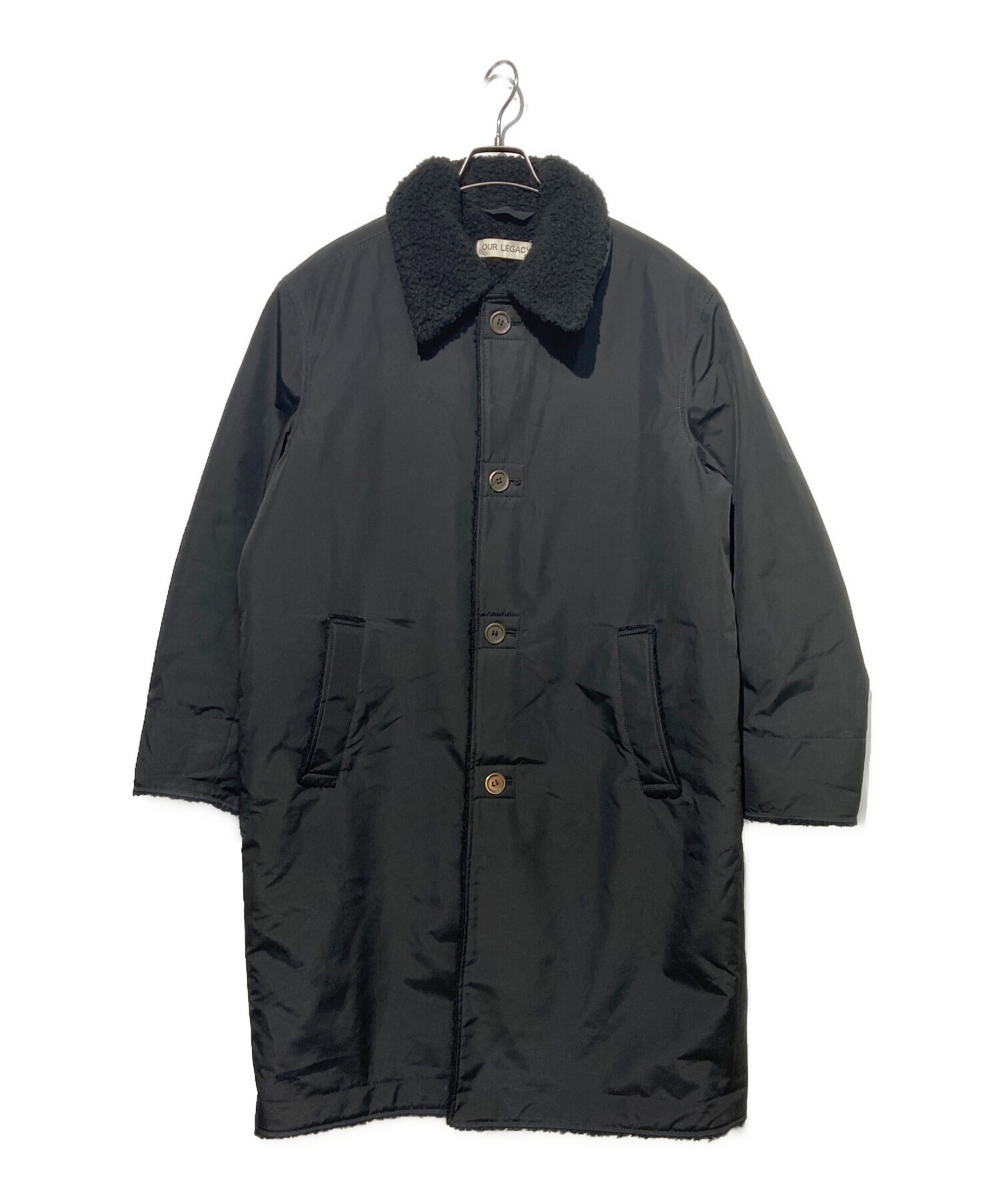 中古・古着通販】OUR LEGACY (アワーレガシー) POLAR COAT Black