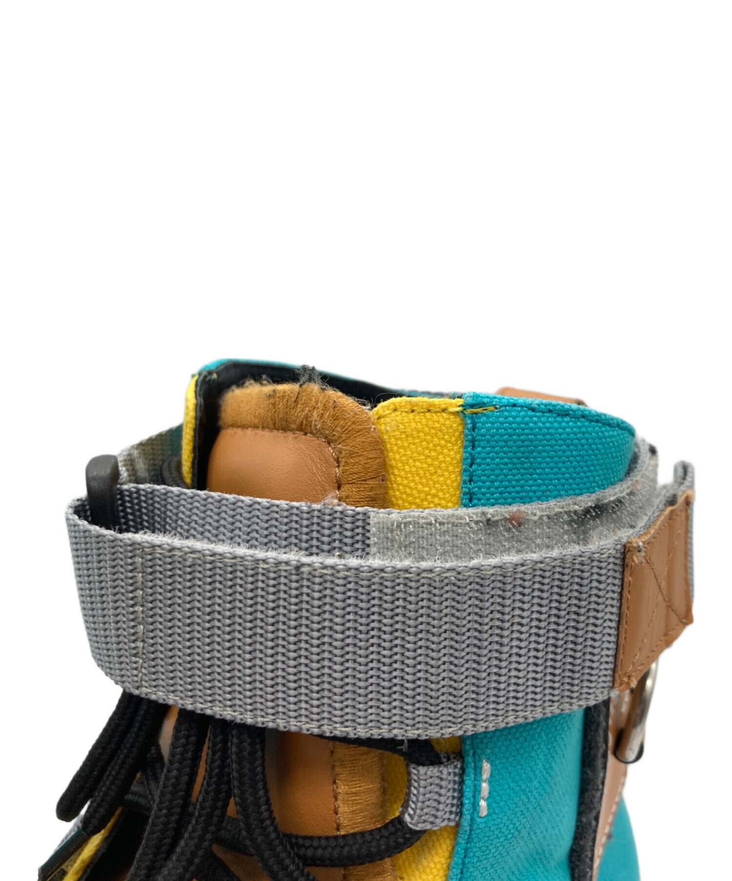 中古・古着通販】LOEWE (ロエベ) カラーブロックトレッキングブーツ