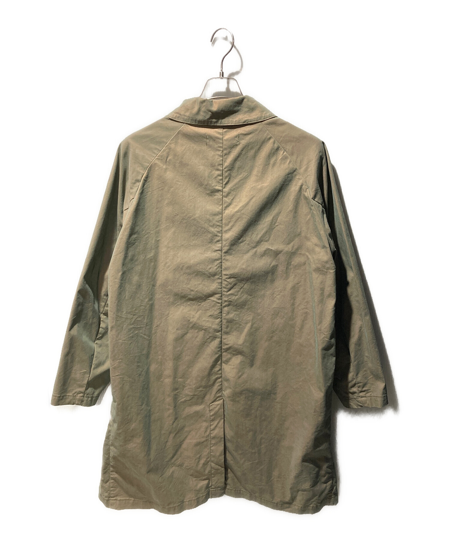 中古・古着通販】REMI RELIEF (レミレリーフ) ステンカラーコート 玉虫