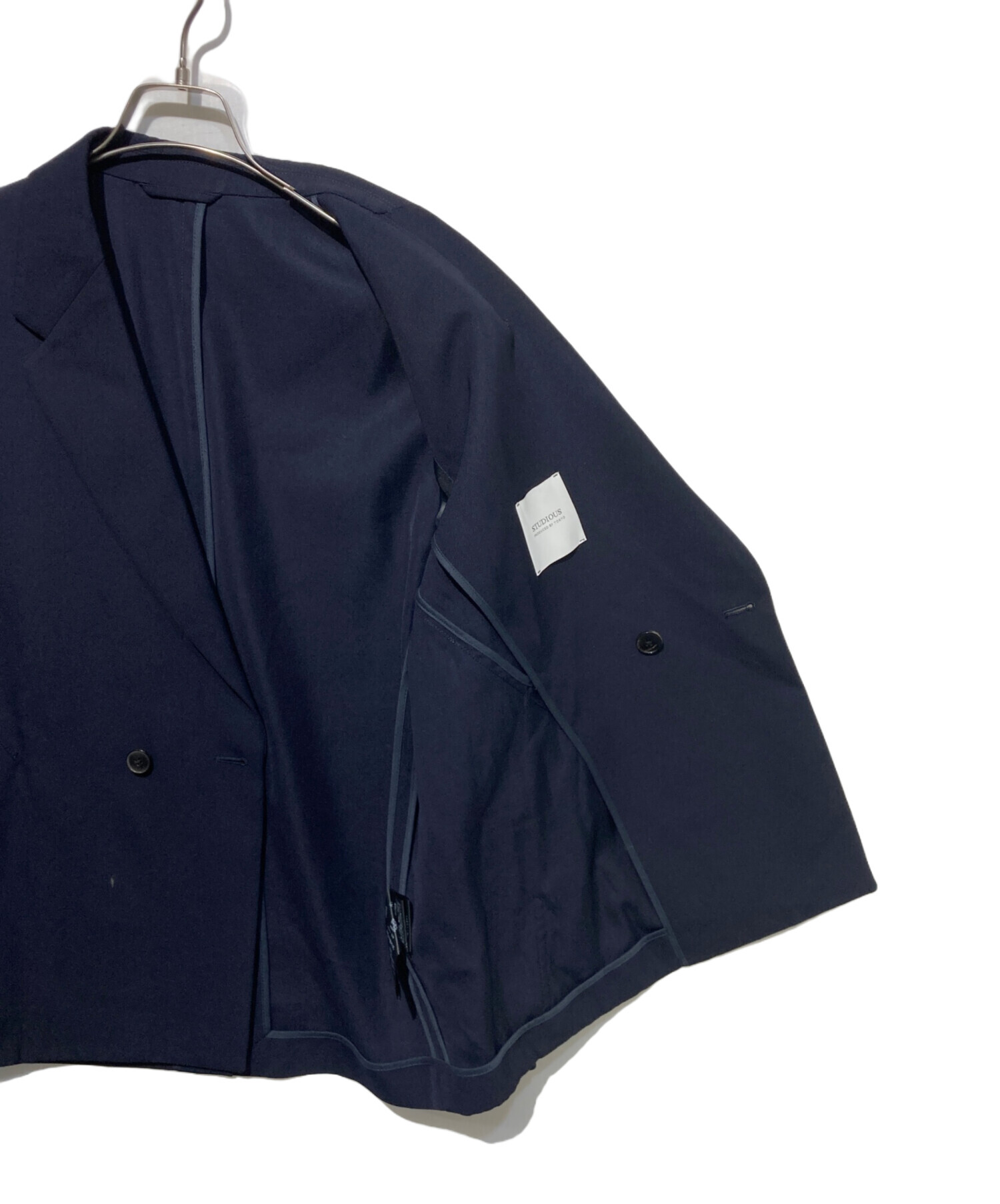 中古・古着通販】STUDIOUS (ステュディオス) VISCOSE WOOL JACKET 