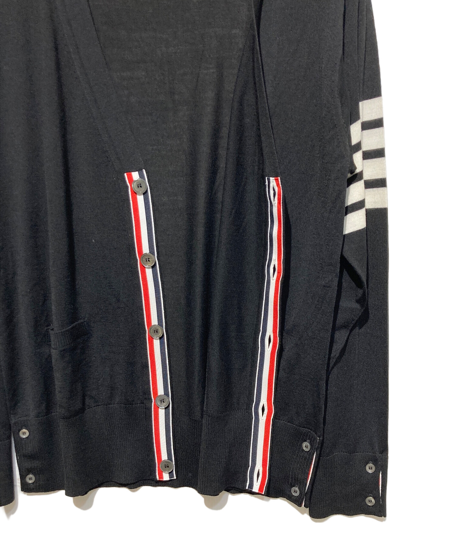 中古・古着通販】Thom Browne (トムブラウン) ウールクラシック4BAR V