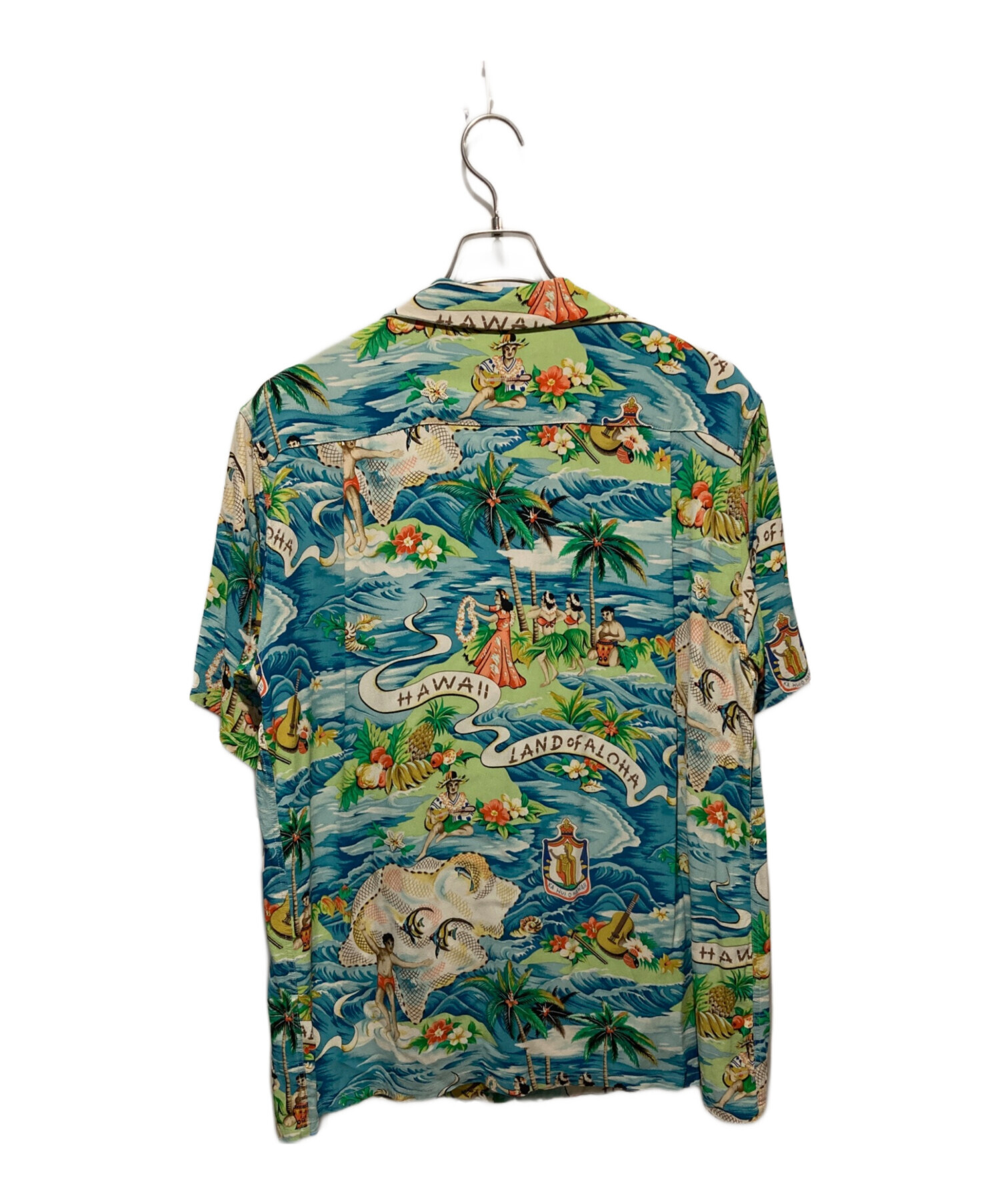 中古・古着通販】Sun Surf (サンサーフ) LAND OF ALOHAアロハシャツ 