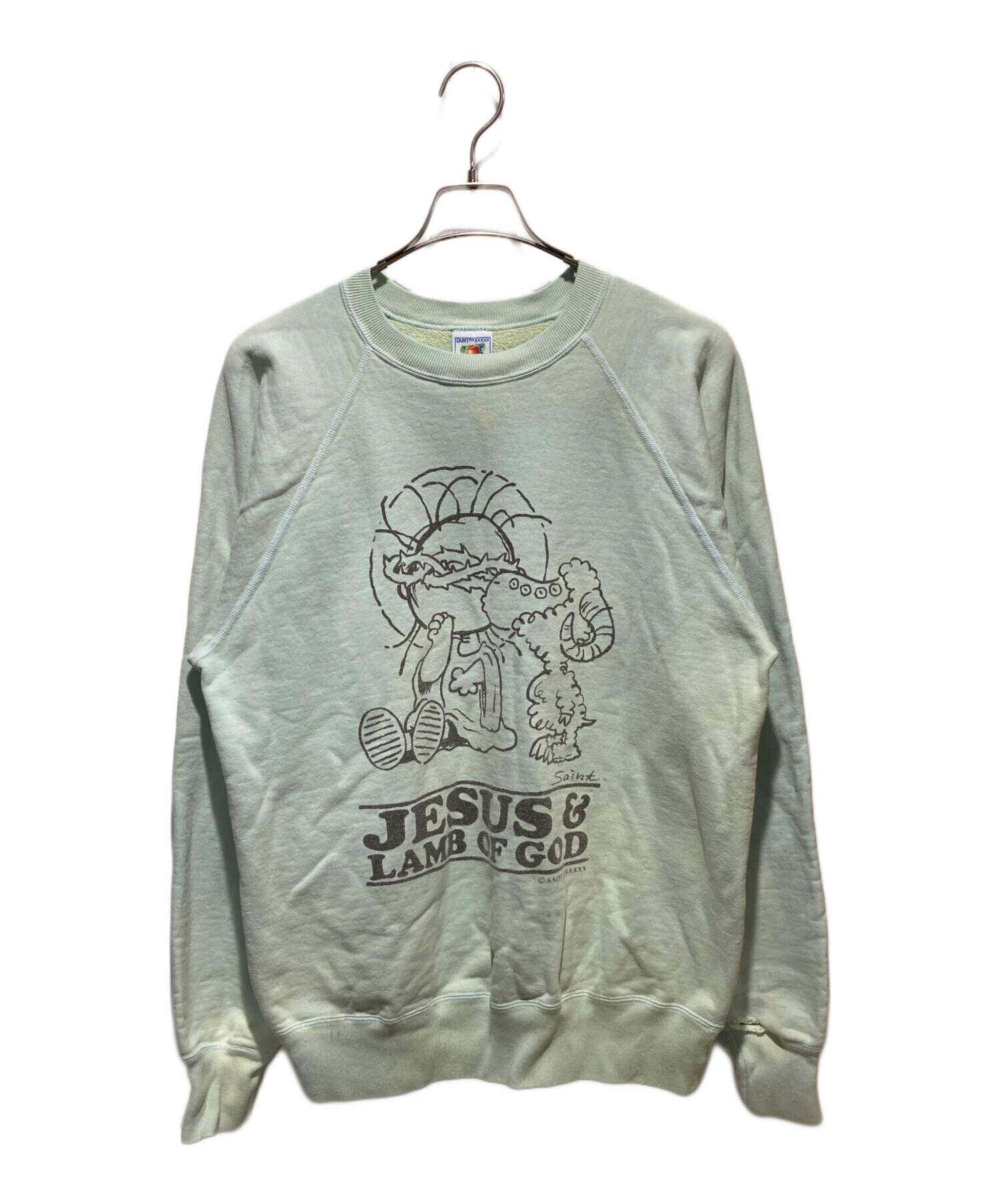中古・古着通販】SAINT MICHAEL (セントマイケル) JESUS Sweat shirt 中古・古着通販】SAINT MICHAEL (セントマイケル) JESUS Sweat shirt