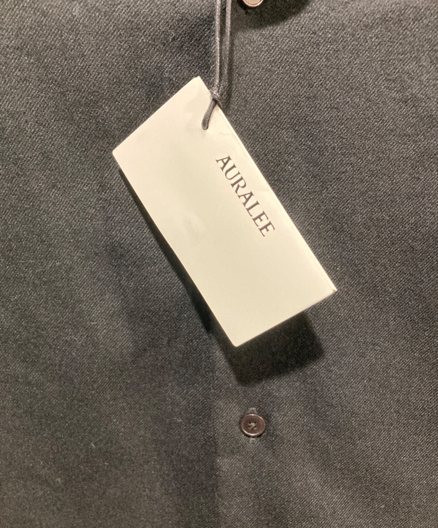 中古・古着通販】AURALEE (オーラリー) super light wool shirts 