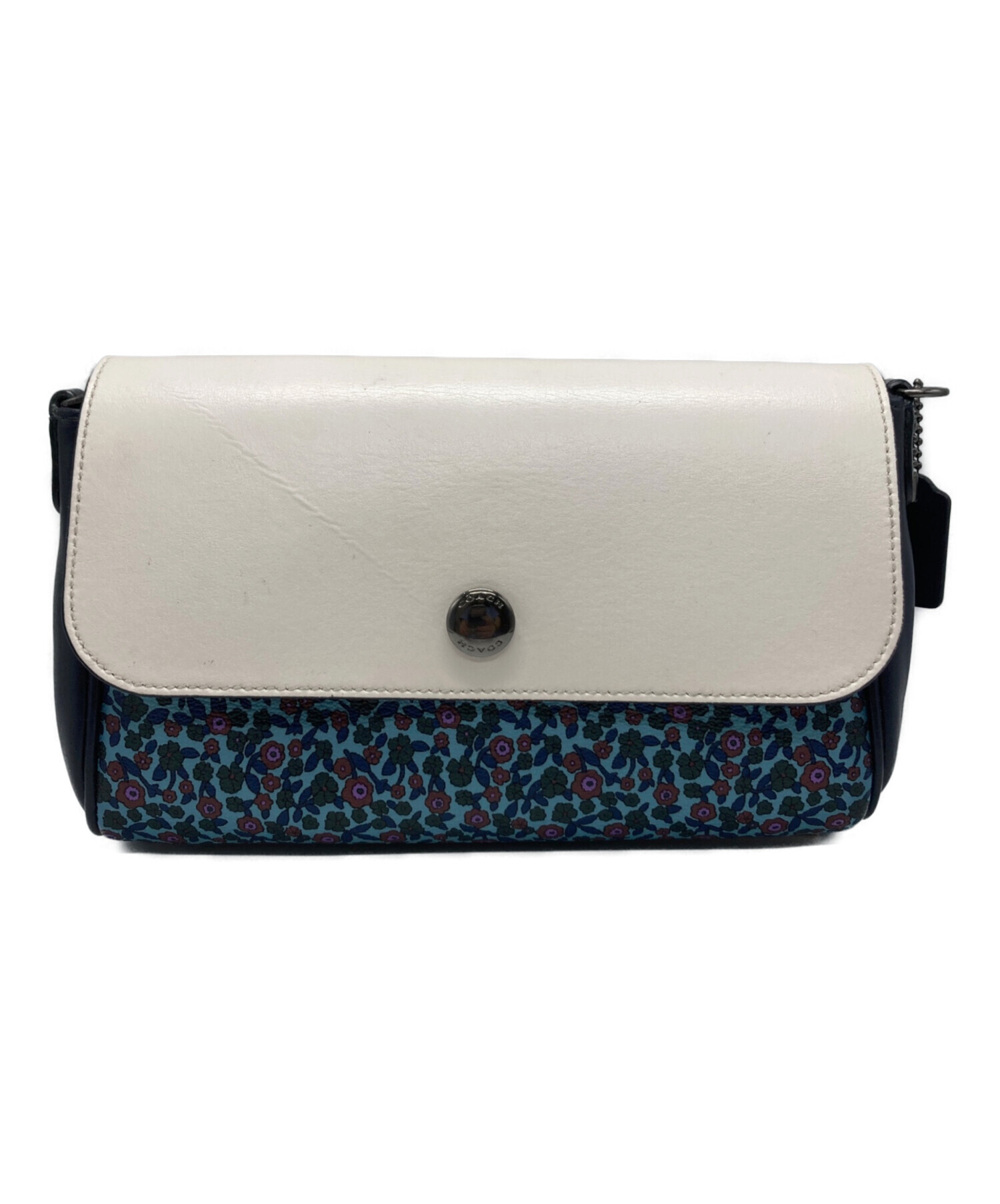 中古・古着通販】COACH (コーチ) ランチフローラルリバーシブルクロス