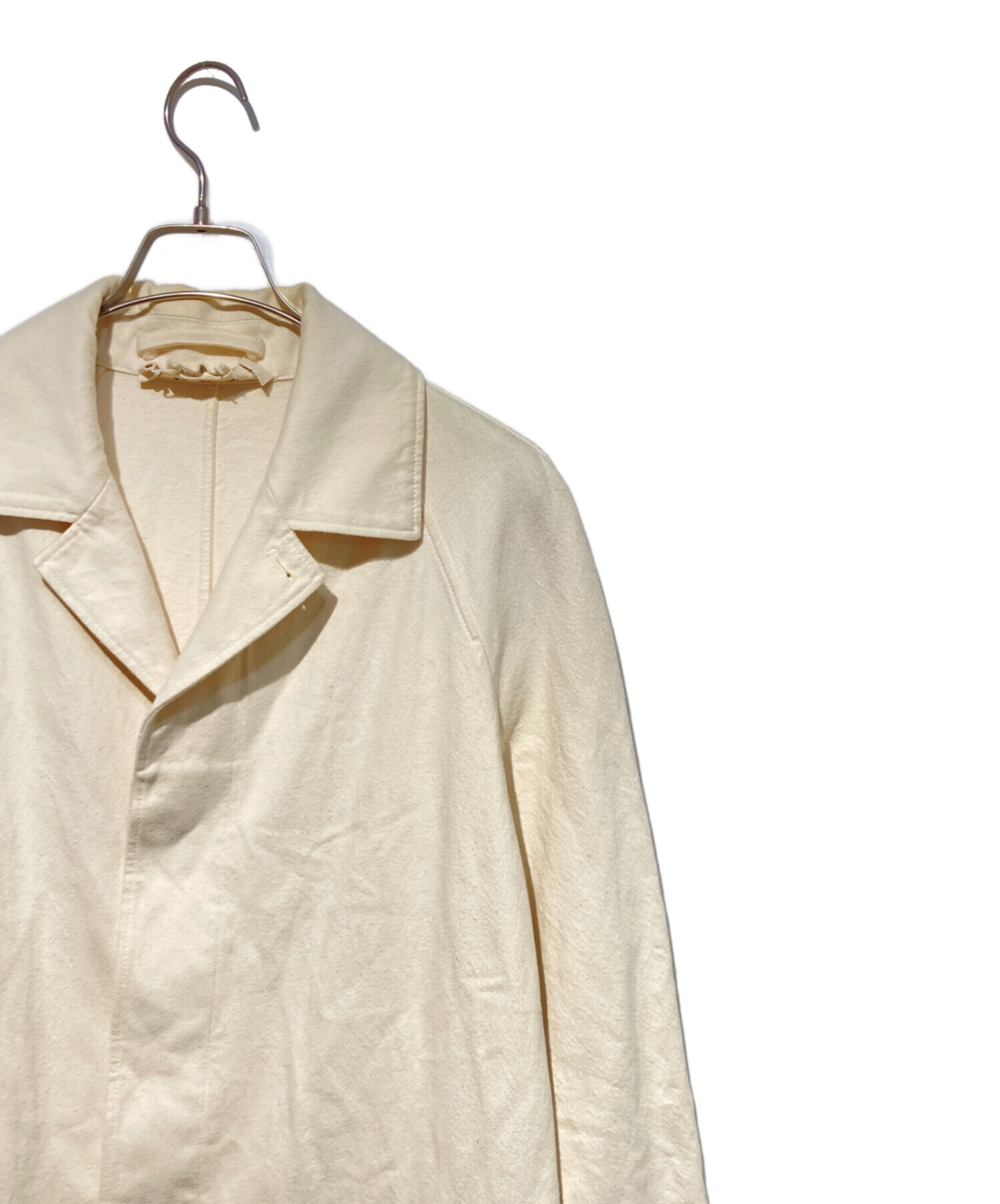 中古・古着通販】MARNI (マルニ) ステンカラーコート ベージュ サイズ