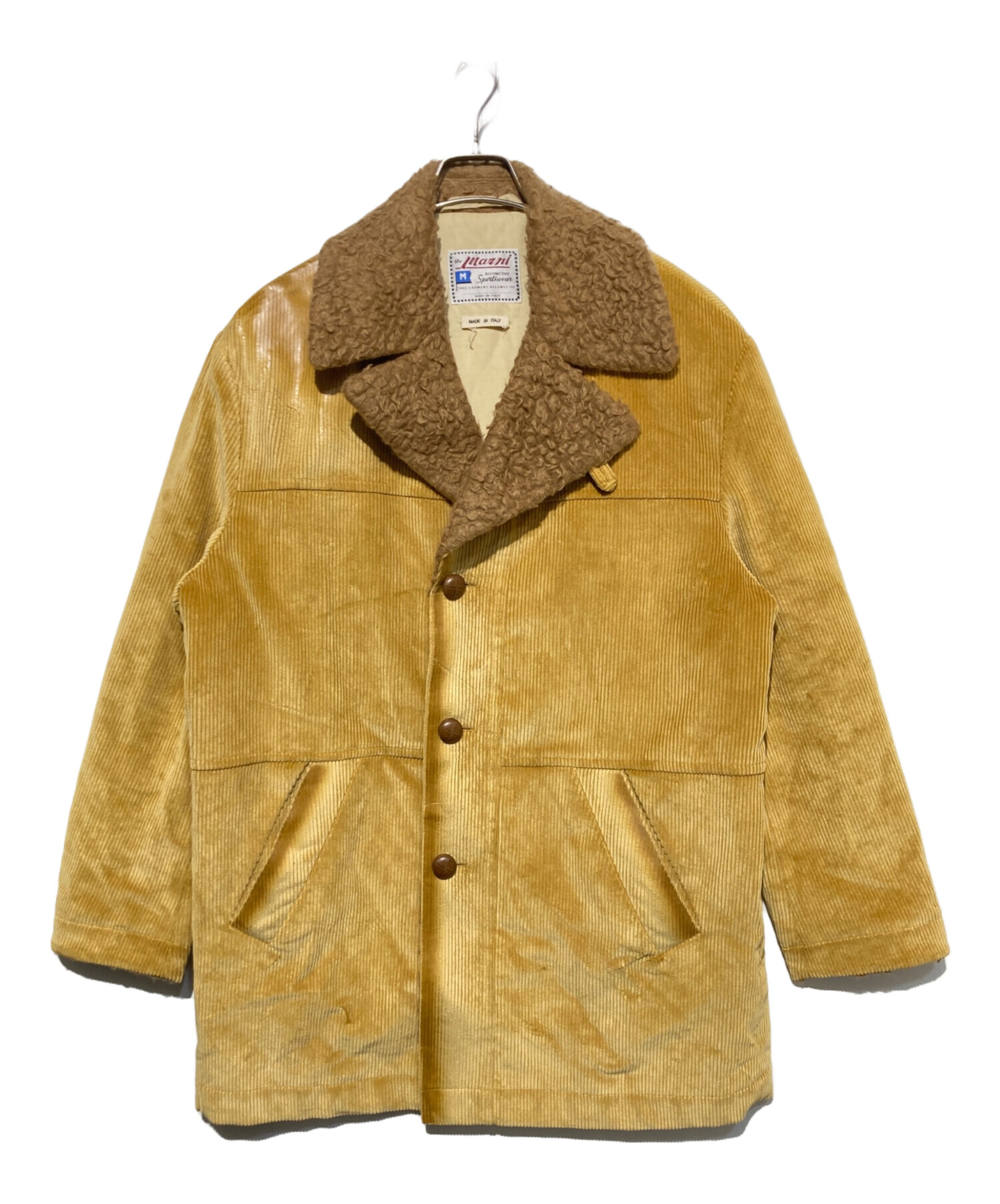 中古・古着通販】MARNI (マルニ) コーデュロイジャケット イエロー 