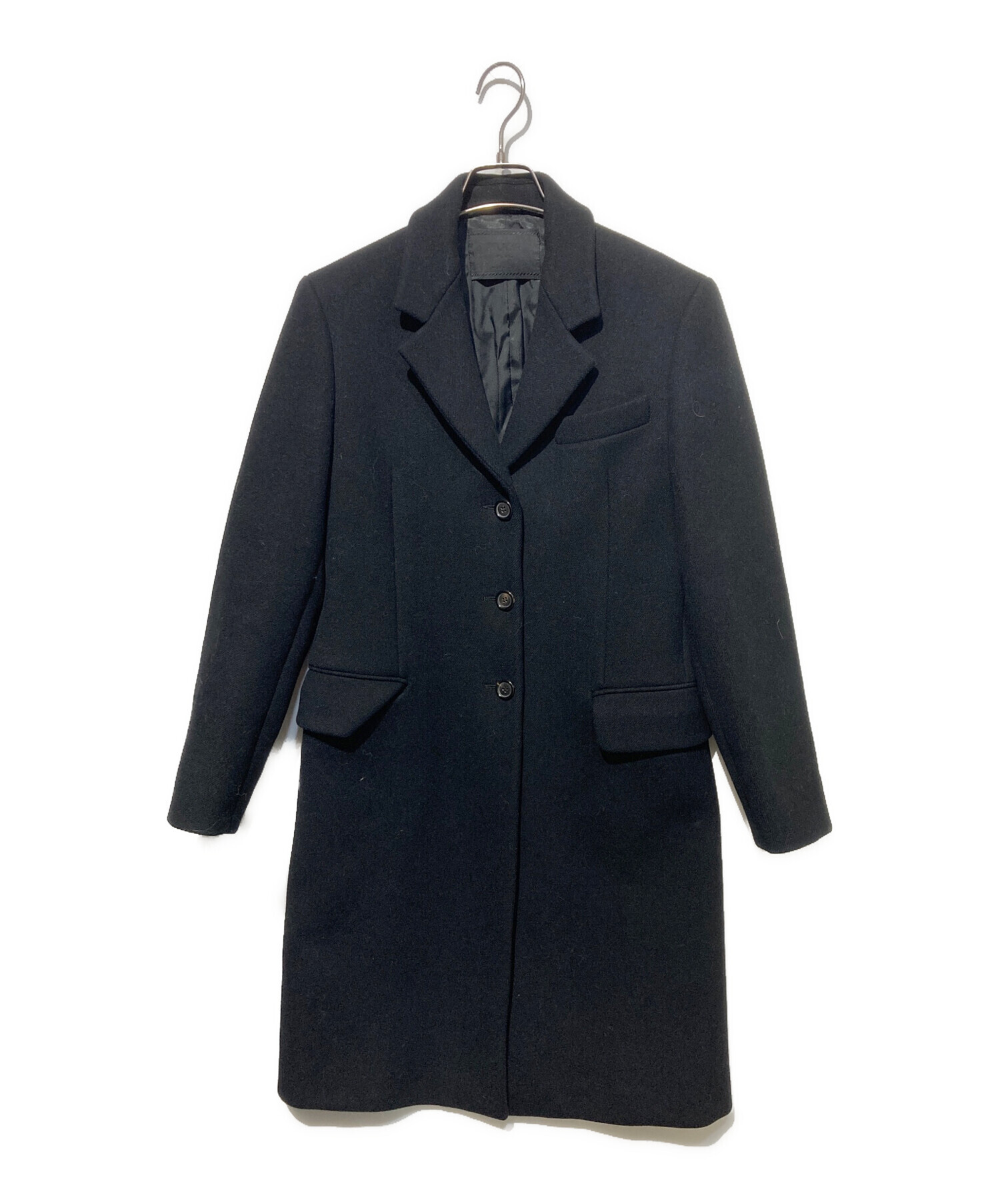 833　PRADA　チェスターコート PRADA（プラダ）チェスターコート グレー サイズ:48(L位) メンズ