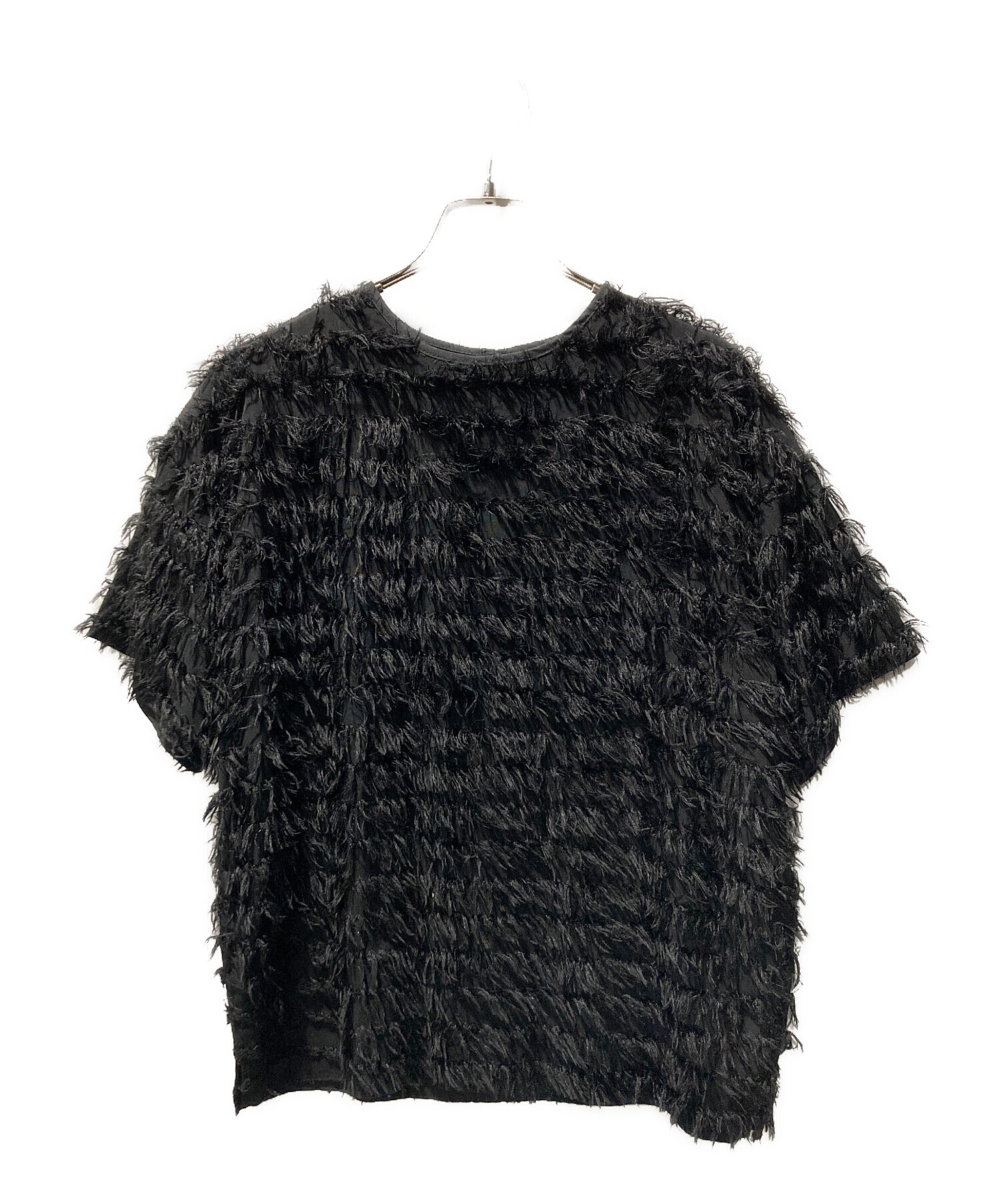 中古・古着通販】Gypsohila (ジプソフィア) Feather Tee ブラック