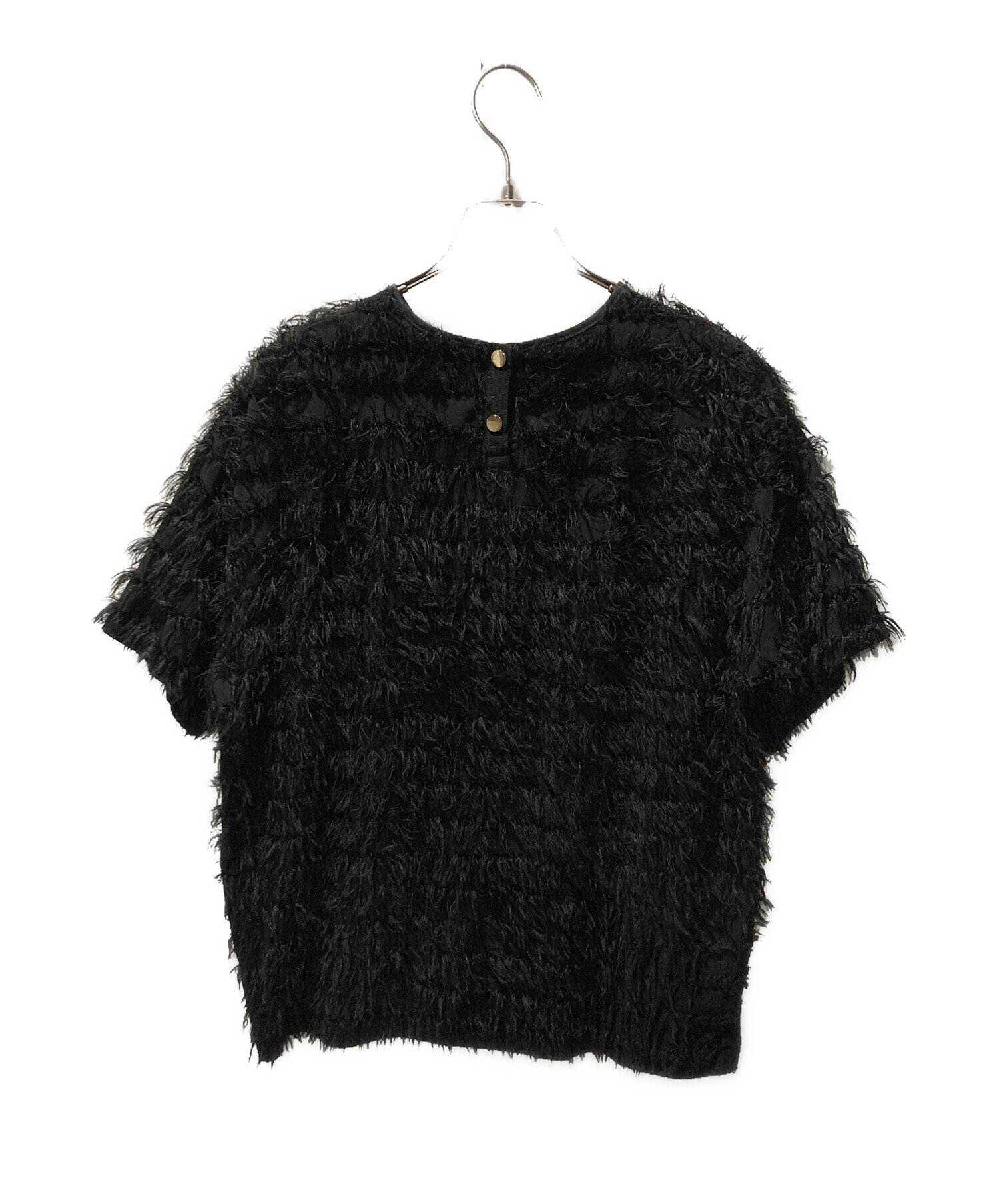 中古・古着通販】Gypsohila (ジプソフィア) Feather Tee ブラック 