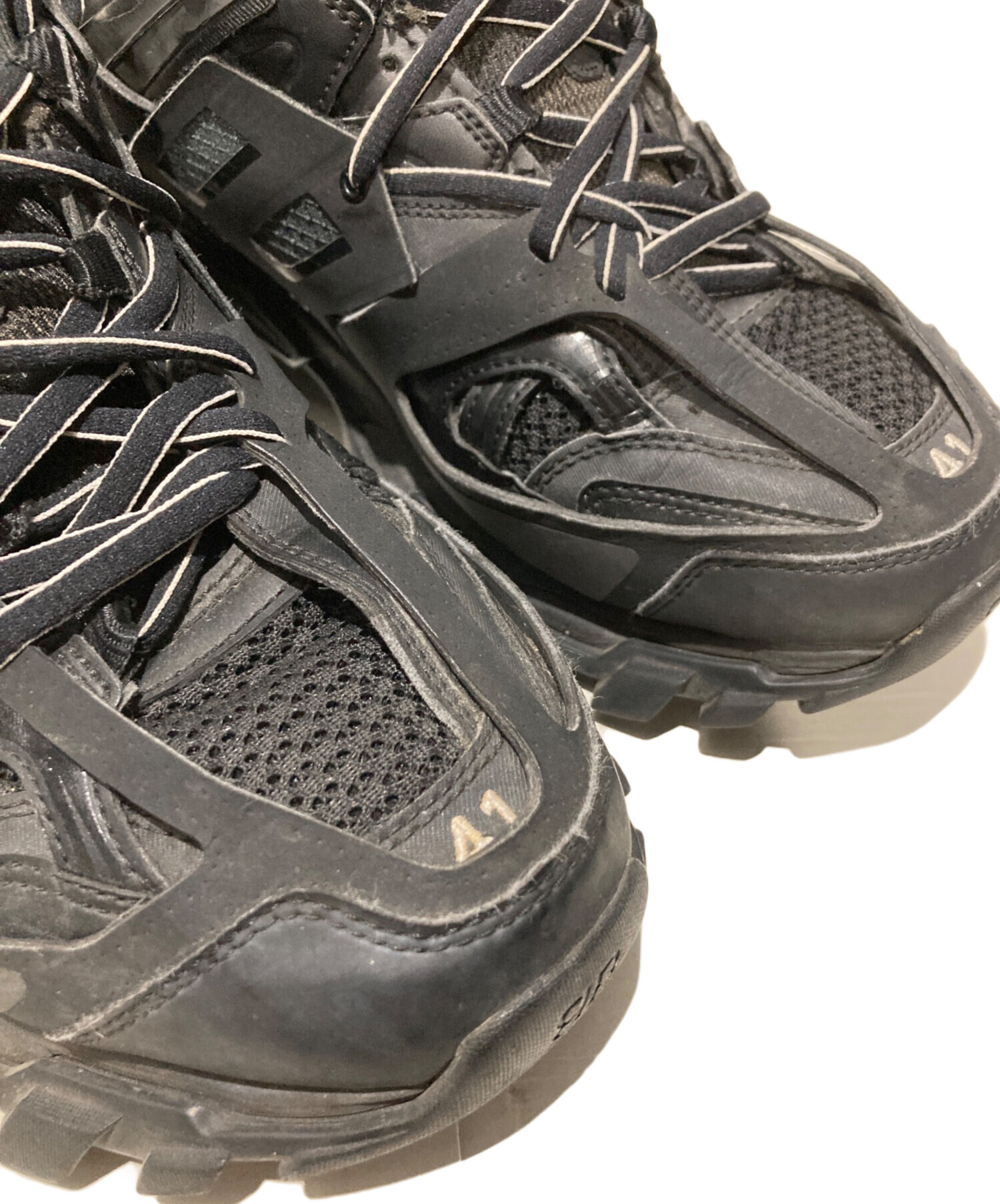 中古・古着通販】BALENCIAGA (バレンシアガ) Track ブラック サイズ:41