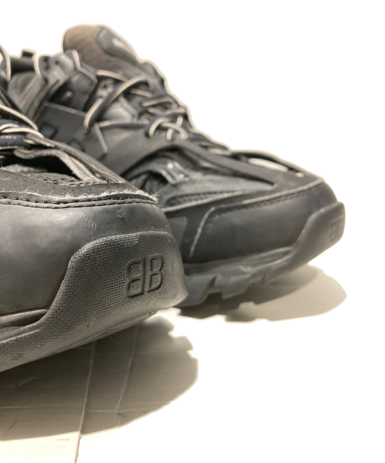 中古・古着通販】BALENCIAGA (バレンシアガ) Track ブラック サイズ:41