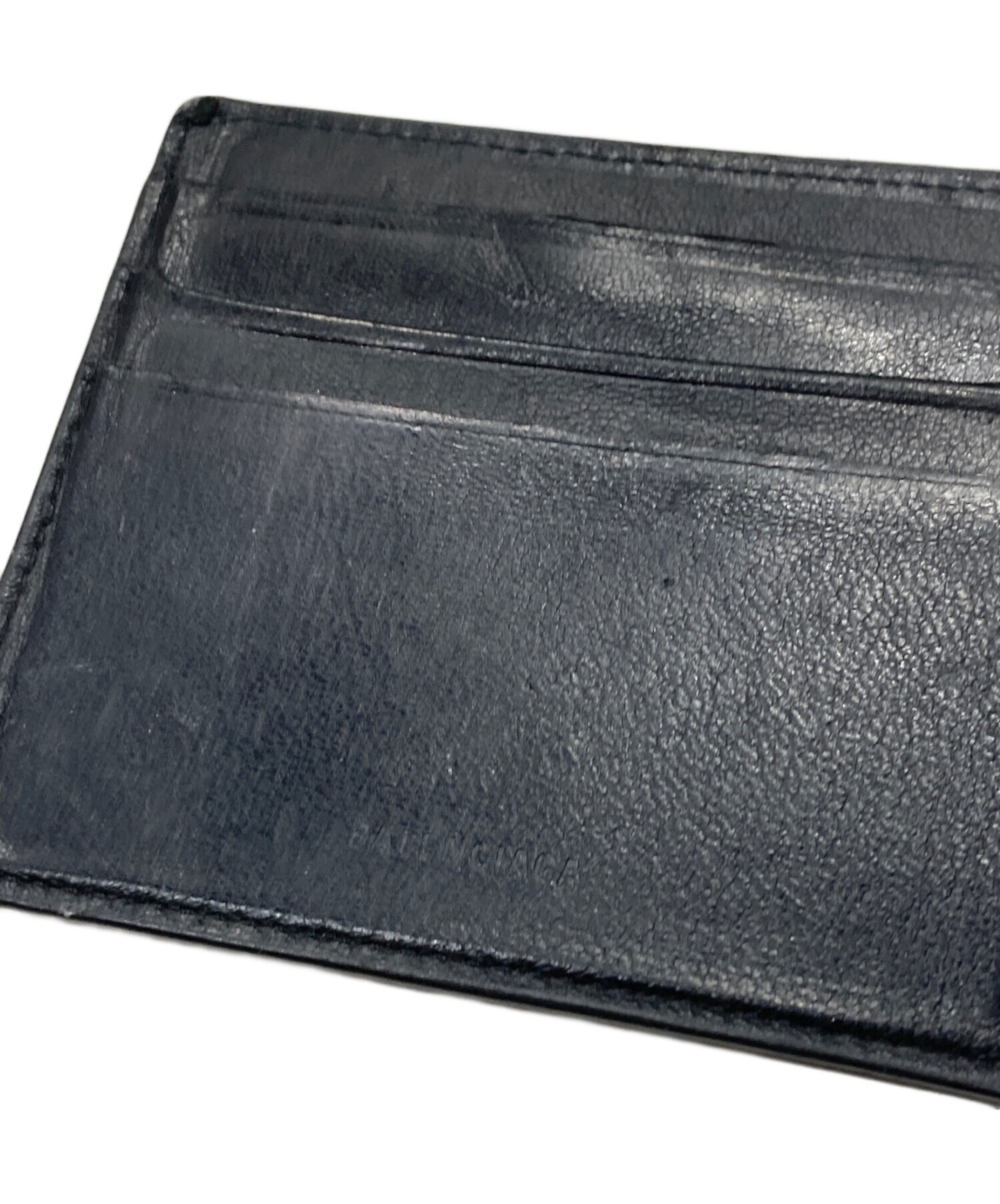 BALENCIAGA ブラック レザー マネークリップ Amazon | [バレンシアガ] マネークリップ 2折り財布 BALENCIAGA