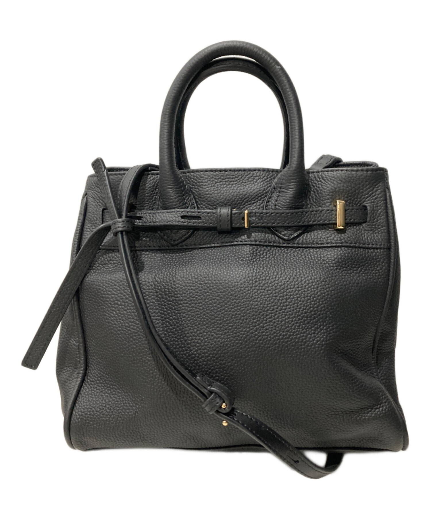 中古・古着通販】ROPE (ロペ) リアルレザー ナローベルト トートバッグ