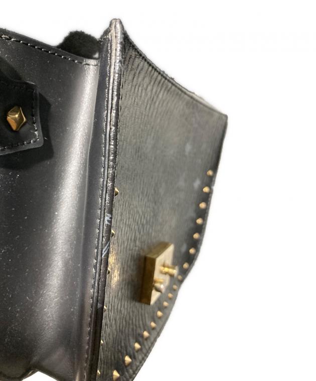 中古・古着通販】MCM (エムシーエム) スタッズショルダーバッグ