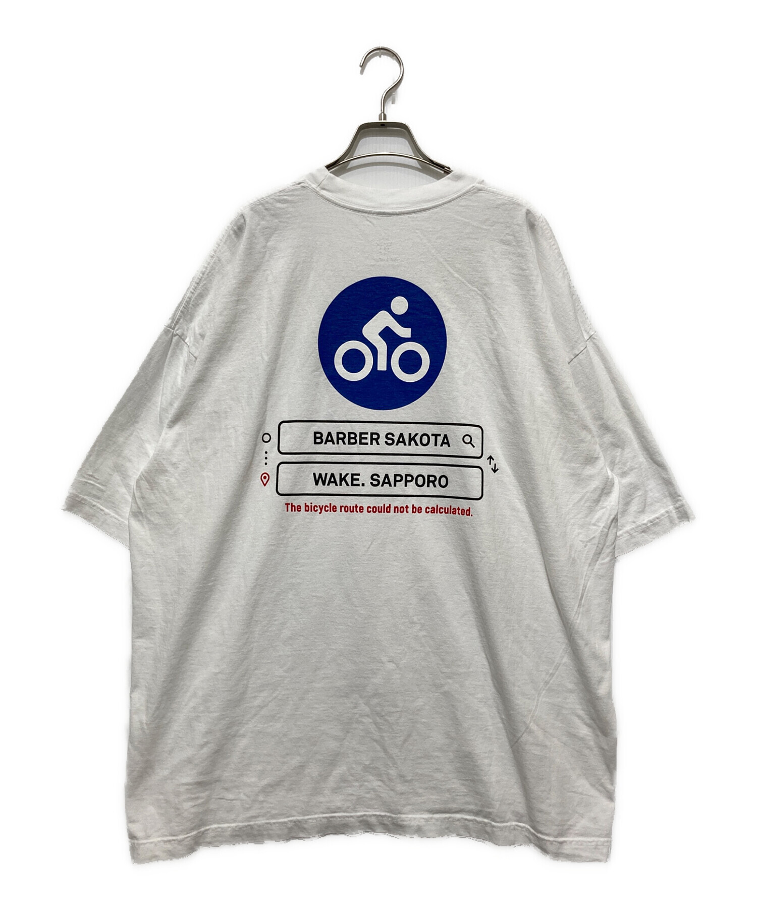XXL wake sapporo パックTシャツ 中古・古着通販】barber sakota (バーバー サコタ) WAKE SAPPORO