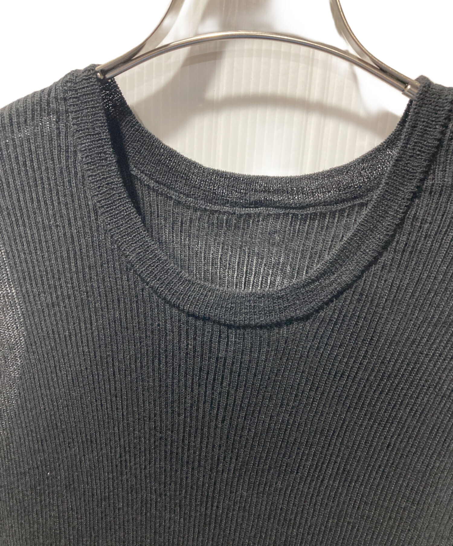 中古・古着通販】YOHJI YAMAMOTO (ヨウジヤマモト) ノースリーブニット 