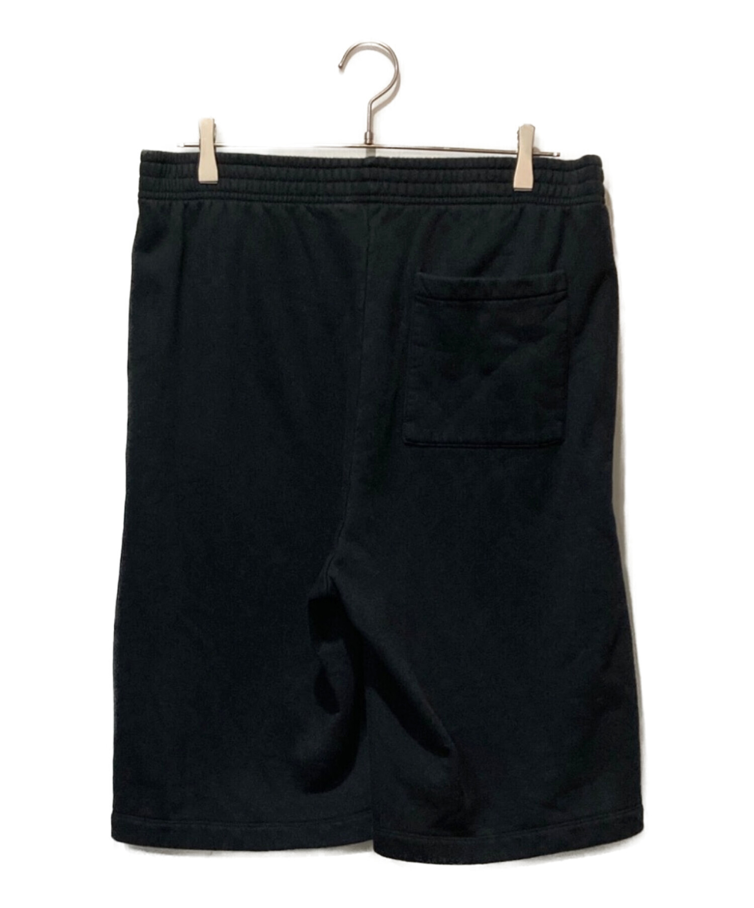 MAISON KITSUNÉ ブラックショートパンツ L 中古・古着通販】maison kitsune (メゾンキツネ) スウェットショート
