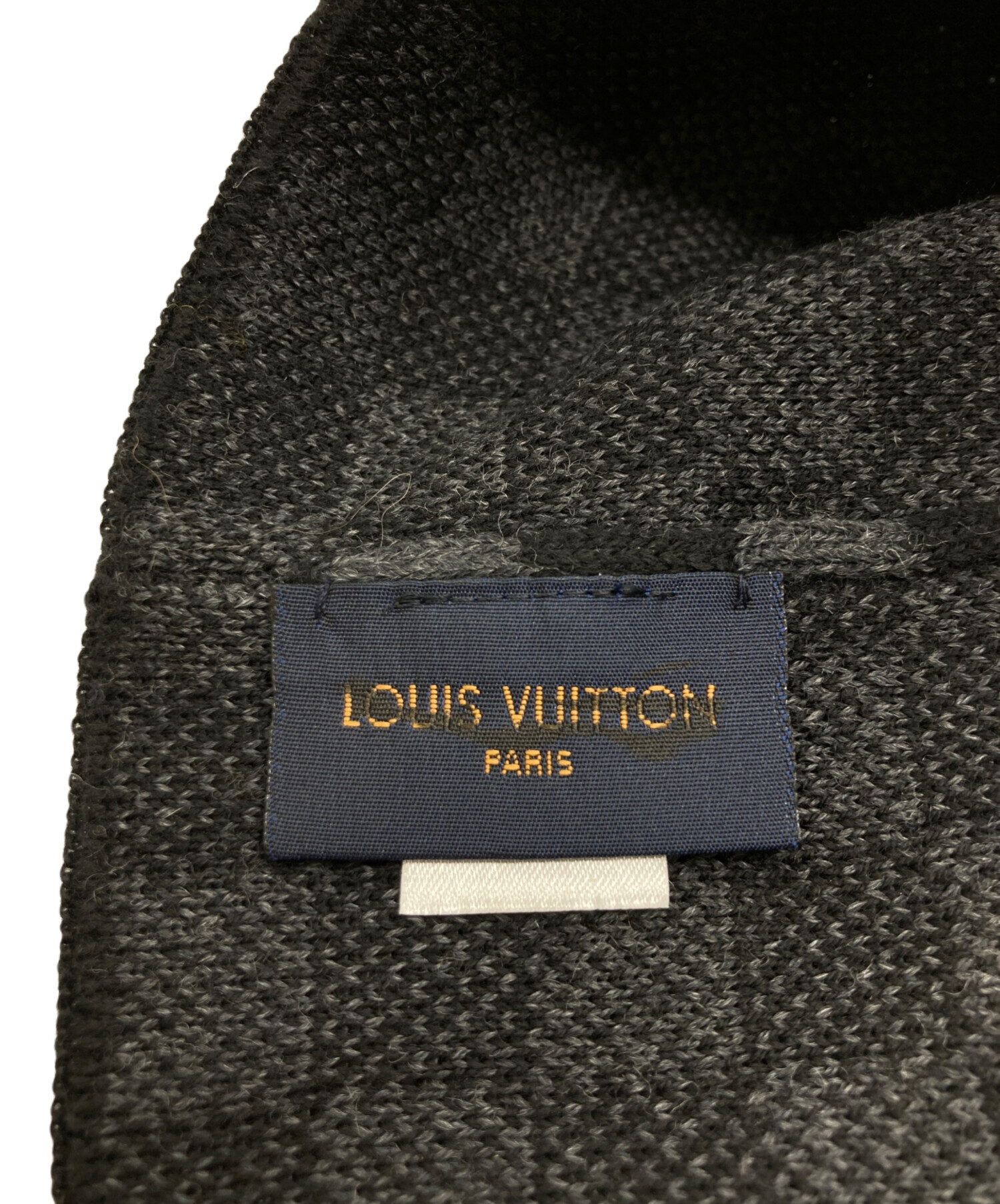 中古・古着通販】LOUIS VUITTON (ルイ ヴィトン) ニット帽 ブラック