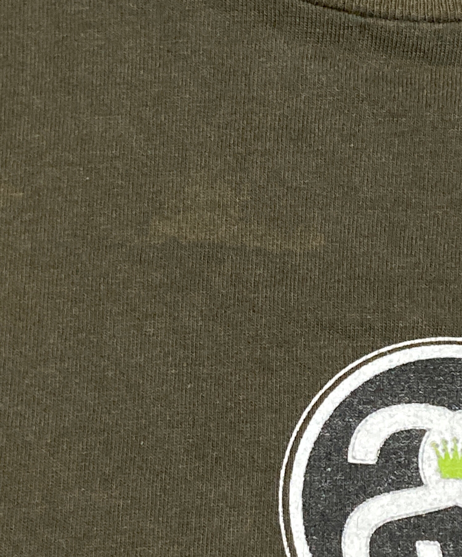 中古・古着通販】stussy (ステューシー) USA製Tシャツ カーキ サイズ:L 