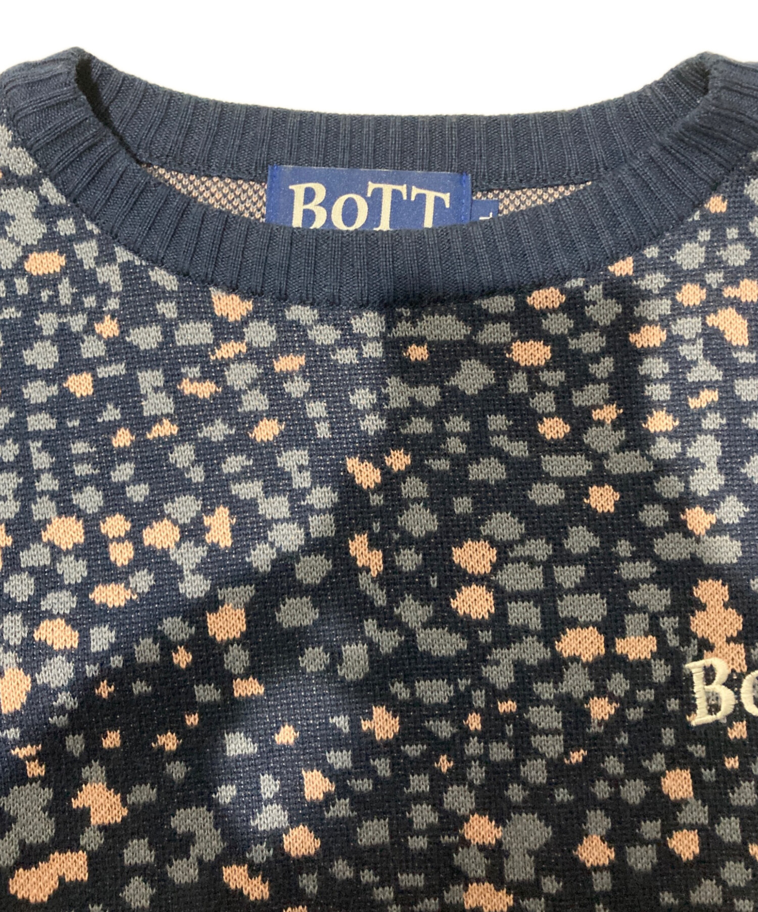bott paint sweater セーター ニット ボット 【公式通販】