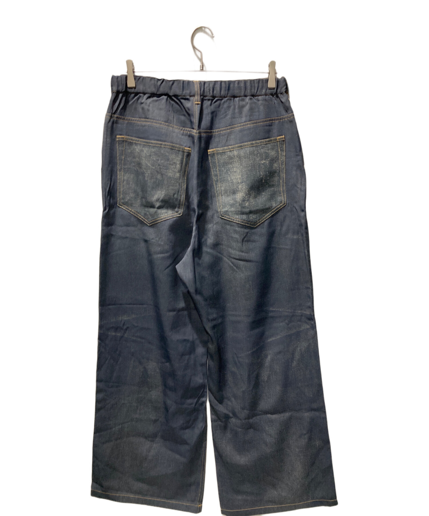 MB ULTIMATE FABRIC トロンプルイユワイドデニムパンツ MB ULTIMATE FABRIC トロンプルイユワイドデニムパンツ | MB