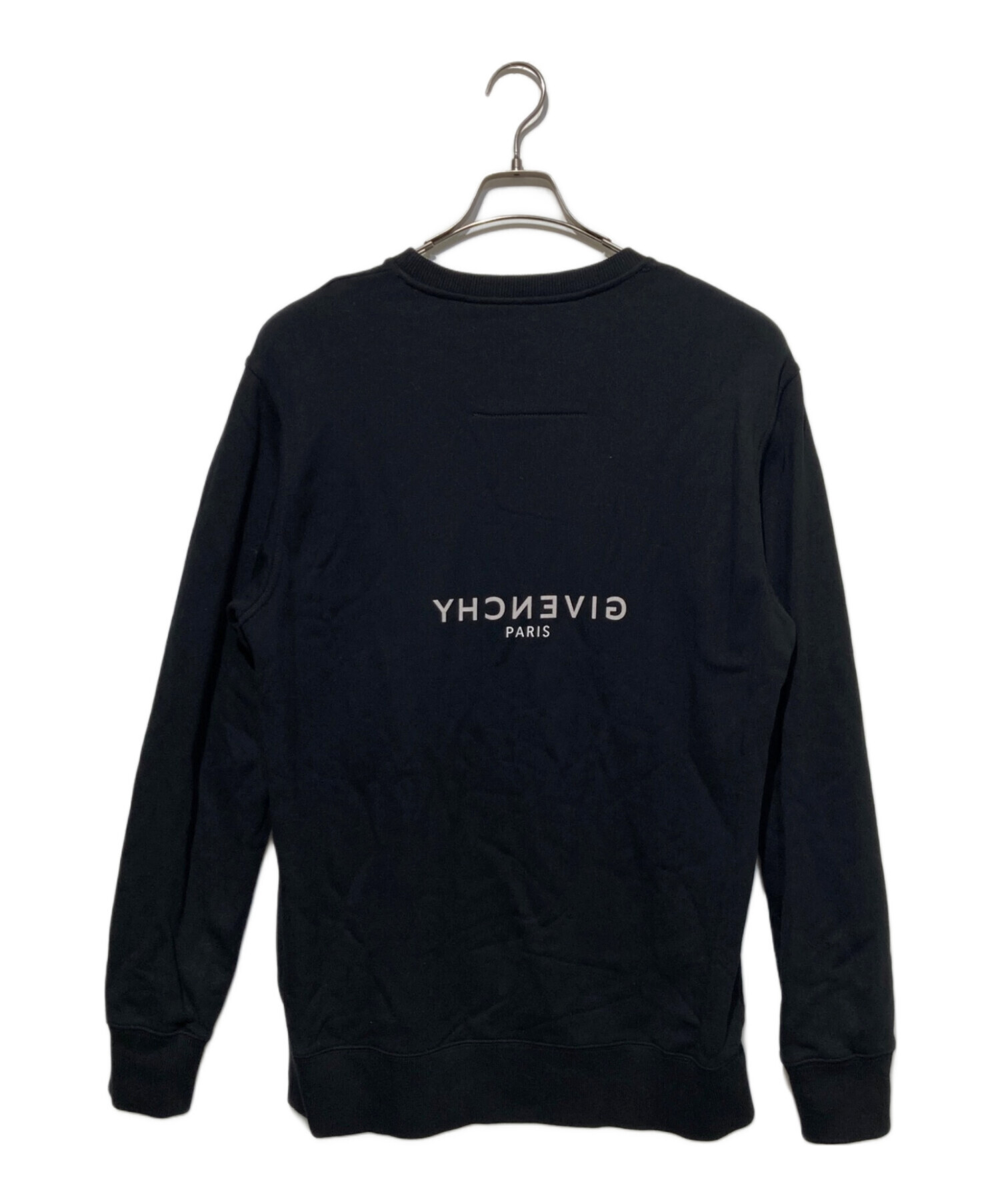 中古・古着通販】GIVENCHY (ジバンシィ) ロゴスウェット ブラック 