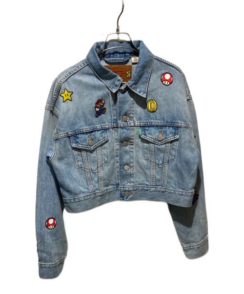 最終値下げ！Levi's Super Mario デニムジャケット M 中古・古着通販】LEVI'S (リーバイス) SUPER MARIO (スーパーマリオ